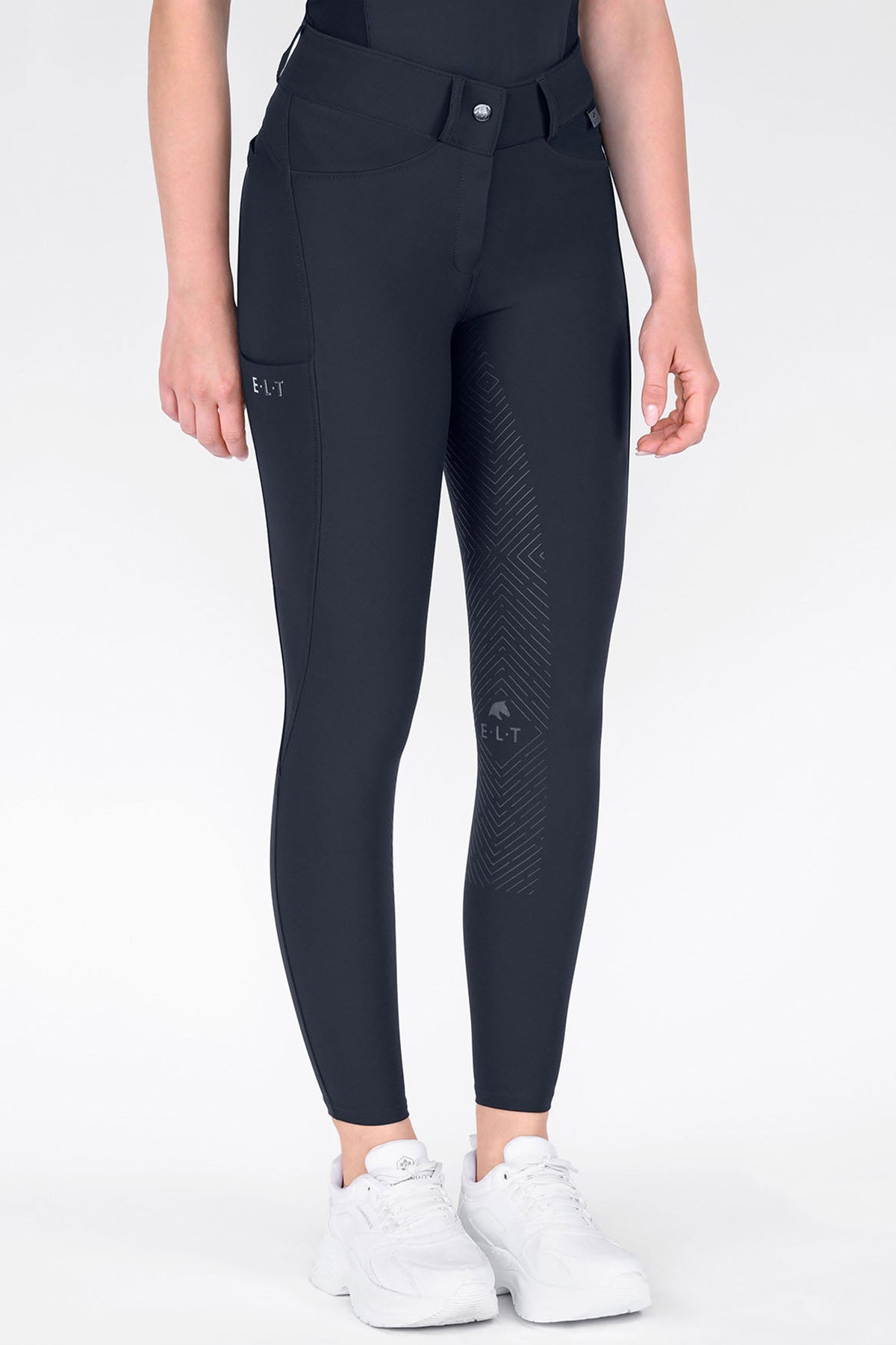 ELT Comfort Ride Dětské Jezdecké Kalhoty s Celoplošným Silikonovým Gripem Kids Apparel
