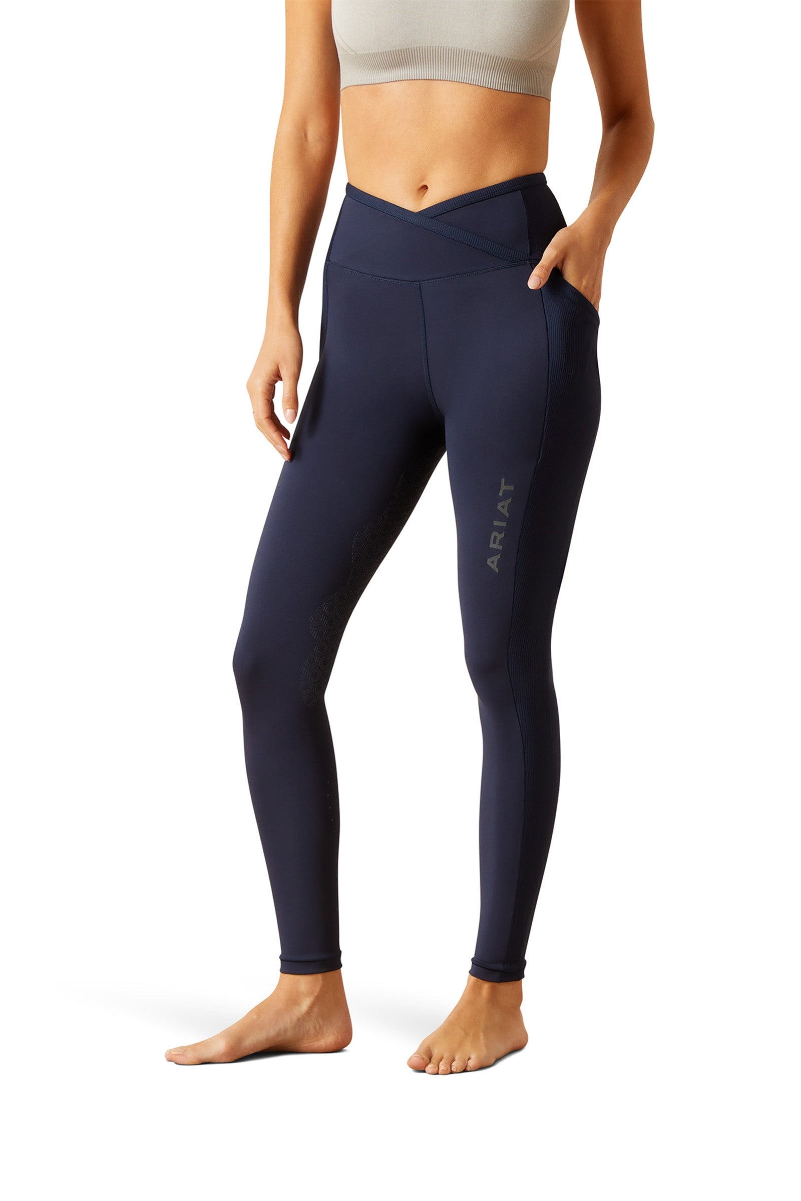 Ariat Eos Chic dámské jezdecké legíny s částečným gripem Womens Breeches