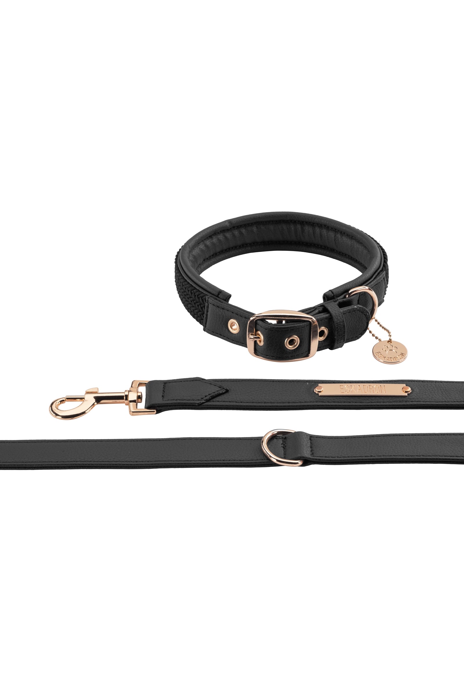 Eskadron Heritage AW24 sada obojku a vodítka pro psy z umělé kůže Dog Accesories