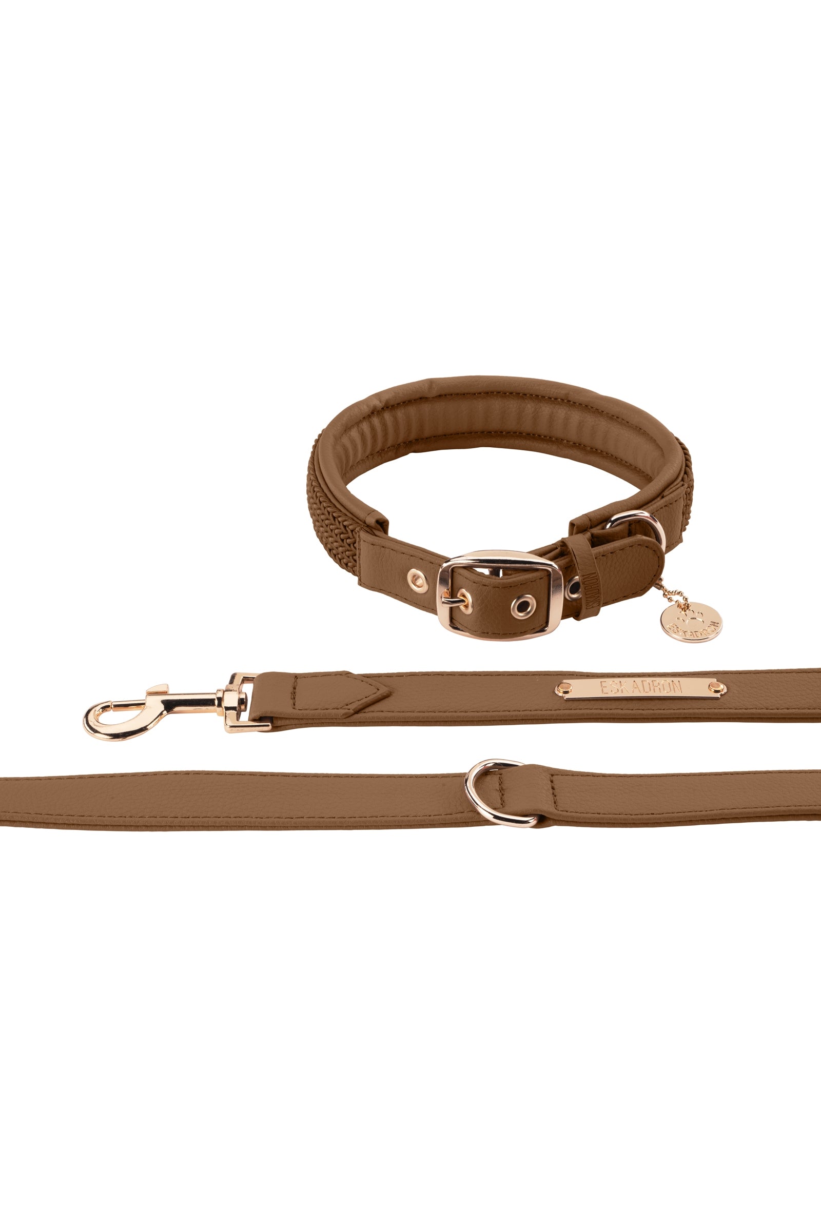 Eskadron Heritage AW24 sada obojku a vodítka pro psy z umělé kůže Dog Accesories