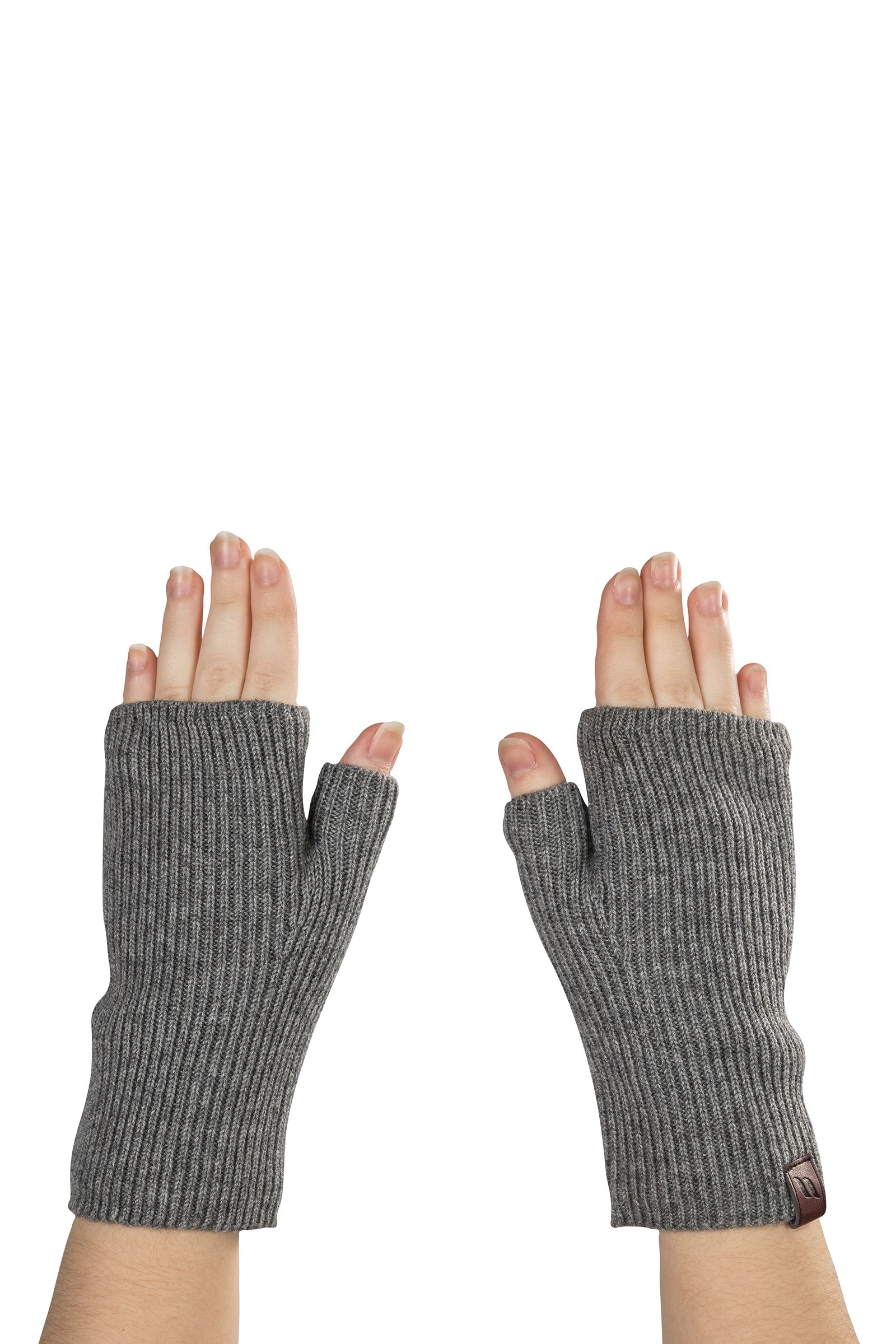 Back on Track Ash Knitted Wrist Gate Riding Gloves
