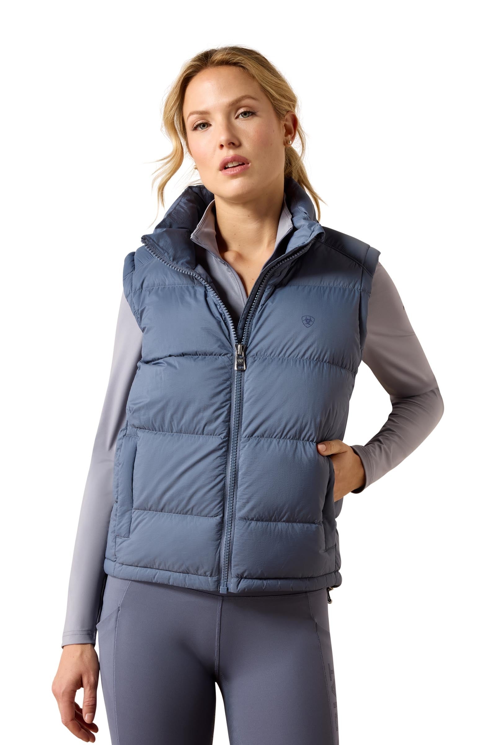 Ariat Dámská péřová vesta UltraPuff Women’s Riding Clothing