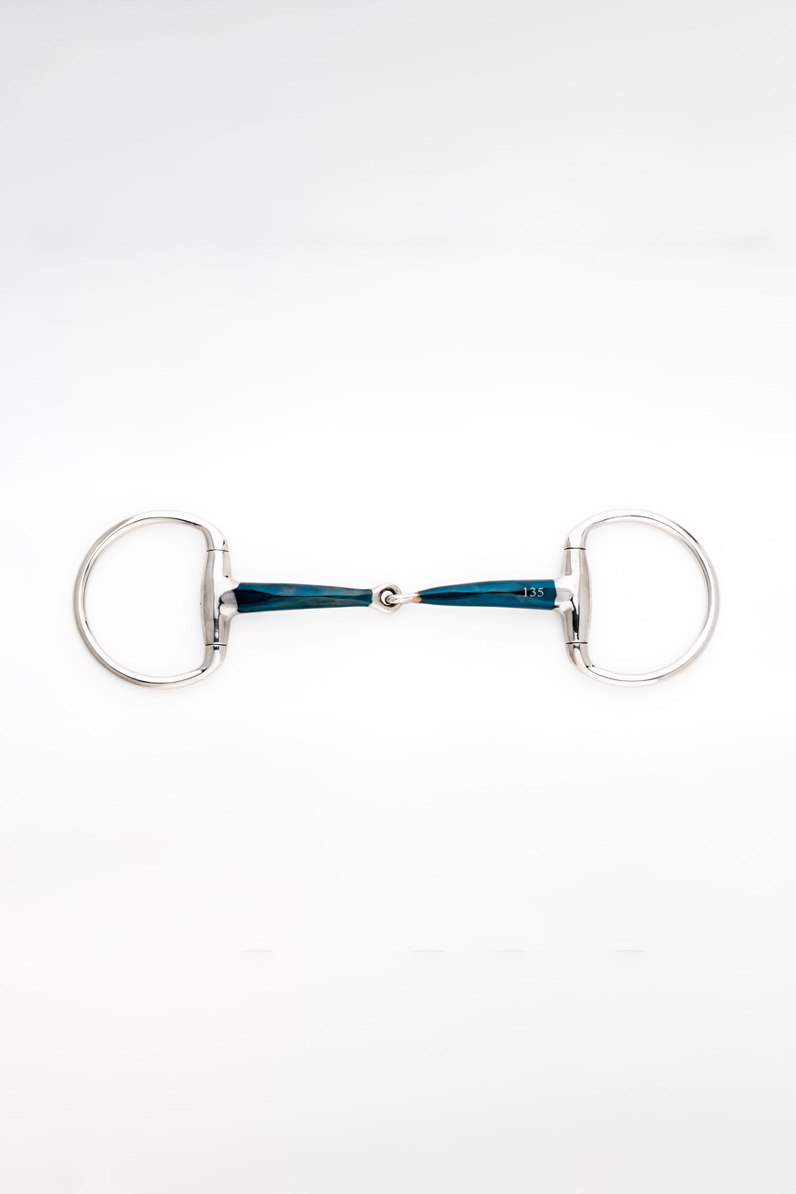 Kavalkade Ergonomické Eggbutt udidlo, jednoduché, 14 mm Horse Bits