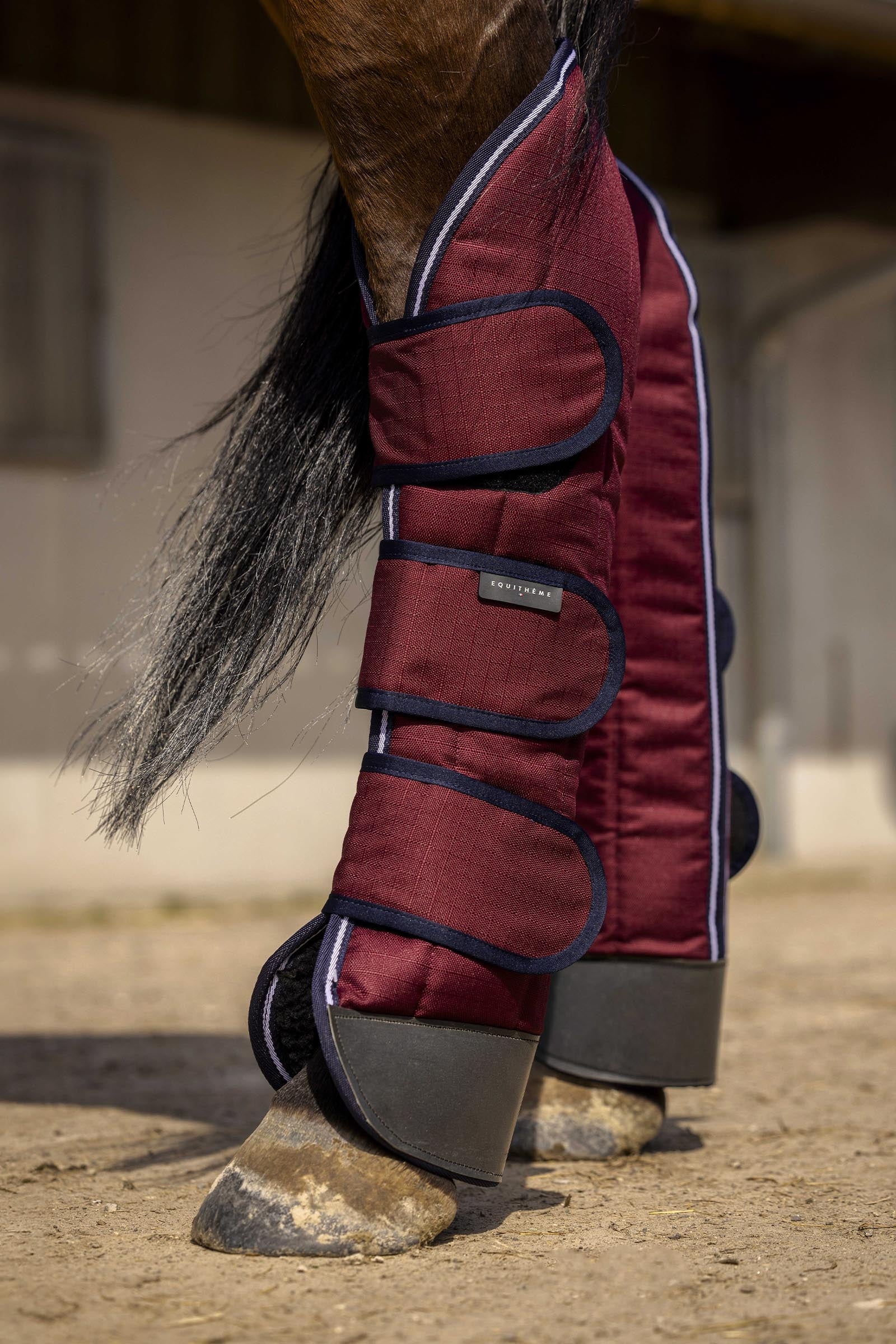 Equi Theme EQUITHÈME TYREX 1200D zesílené transportní kamaše Leg & Hoof Protection