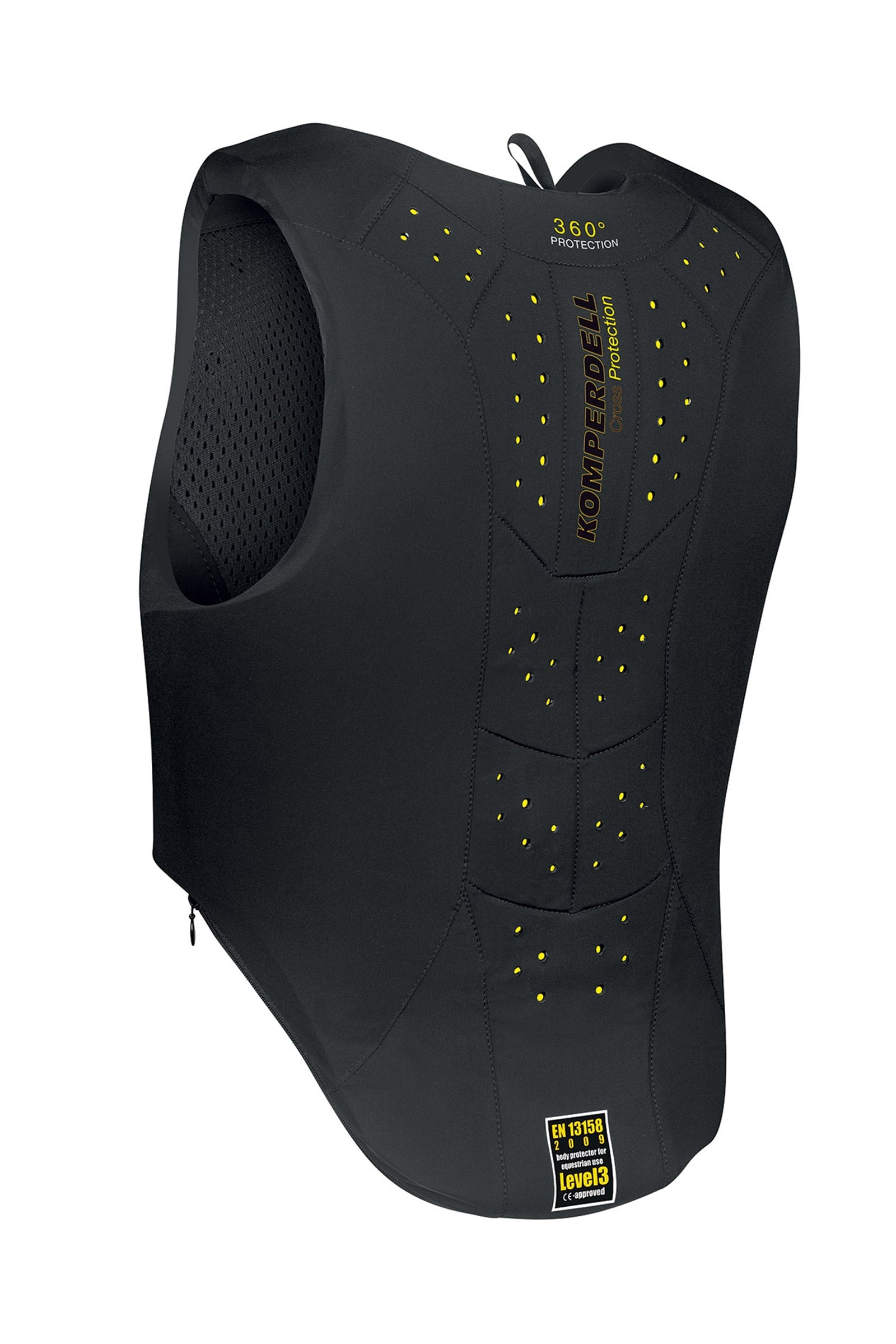 Komperdell Equestrian Junior Body Protector With Front Zip Safety Equipment