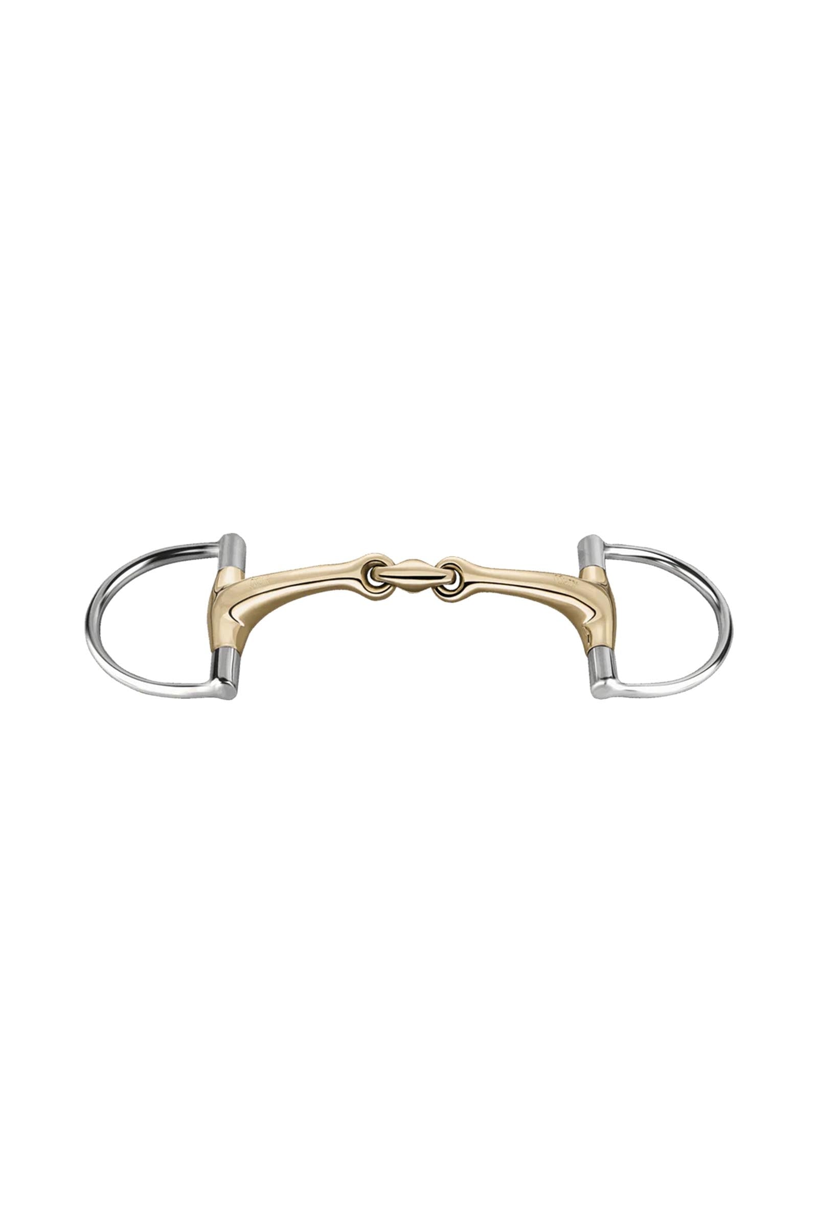 Sprenger Dynamic RS Hunter D kroužkové udidlo, dvakrát lomené, 14 mm, Sensogan Horse Bits