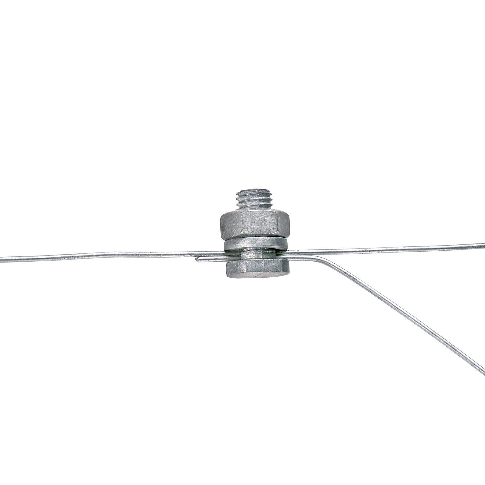Kerbl Wire connecting clamp, galvanized, 10 pcs Fencing Supplies