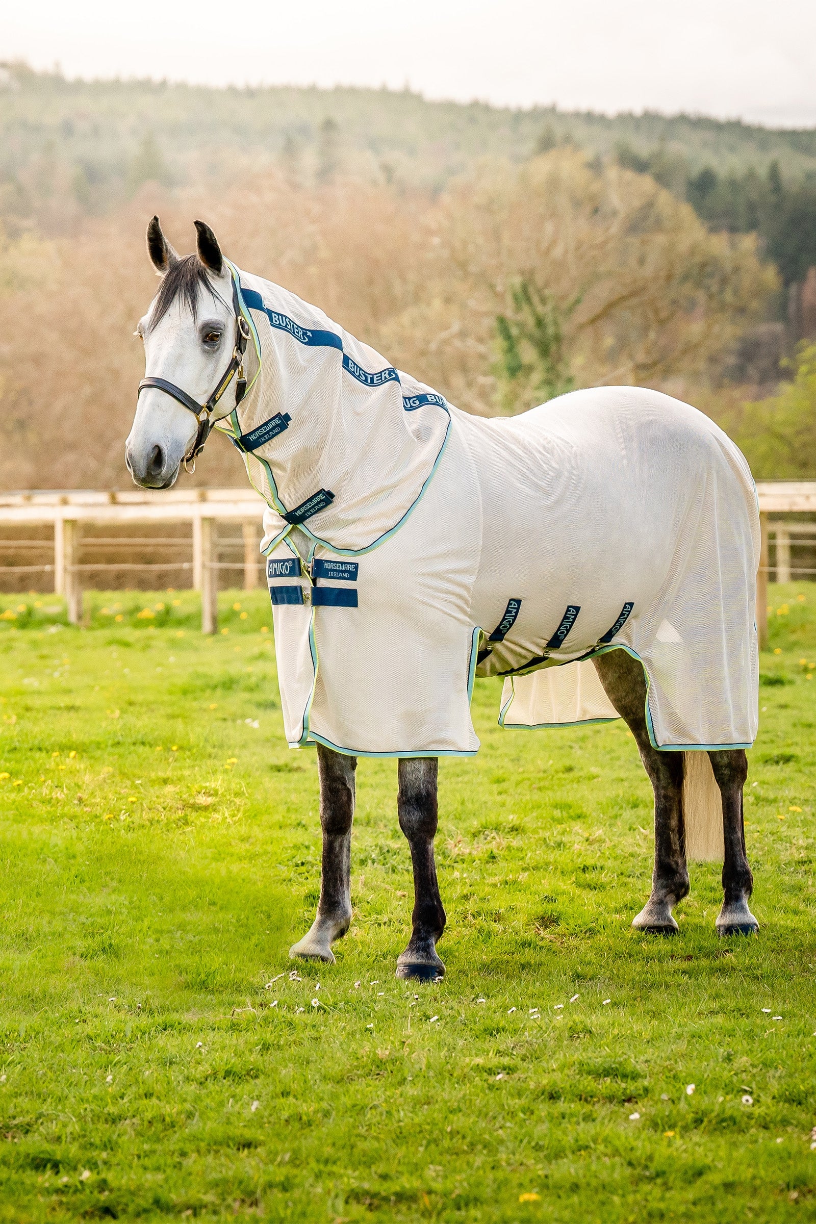 Horseware Amigo Bug Buster fliegende deka s odnímatelným halsteil Horse Rugs
