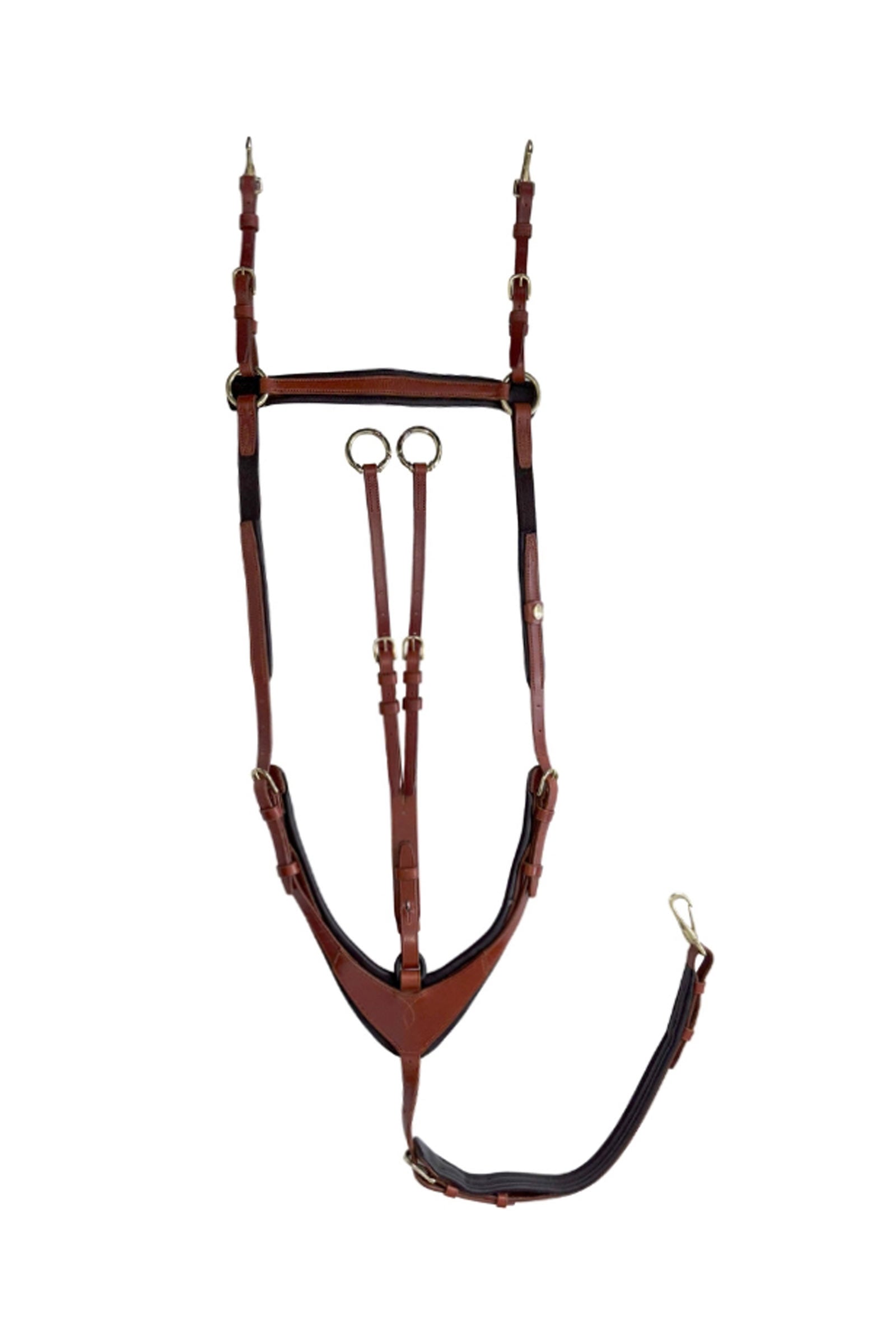 Kavalkade Robin 3-bodový Poprsní Pás s Elastikem Bridles & Reins