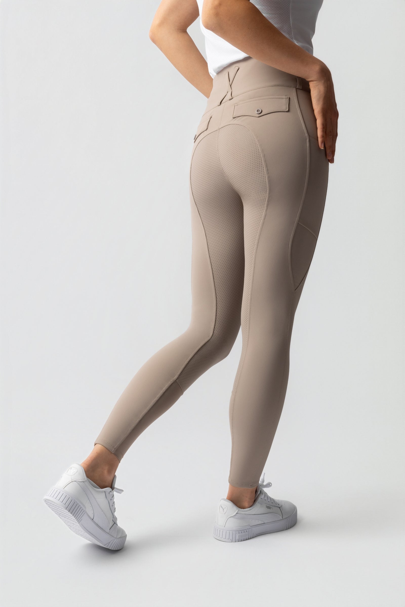 Horze Leonie dámské rajtky s plným silikonovým sedem UPF 40+ Womens Breeches