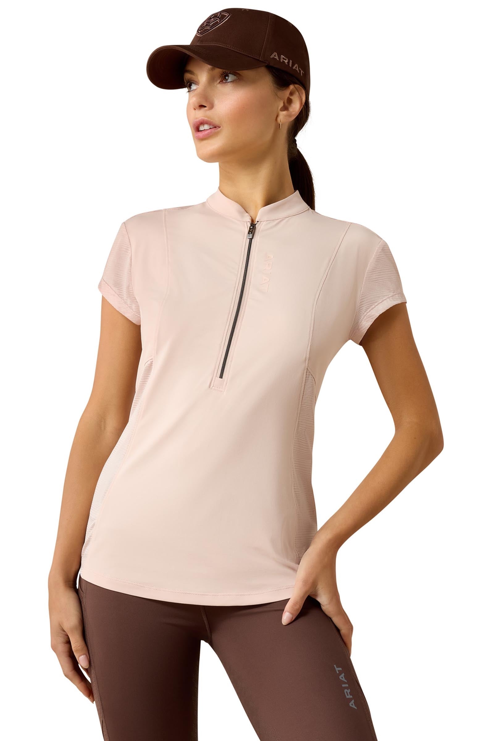 Ariat Breathe dámská funkční vrstva s 1/2 zipem Women’s Riding Clothing