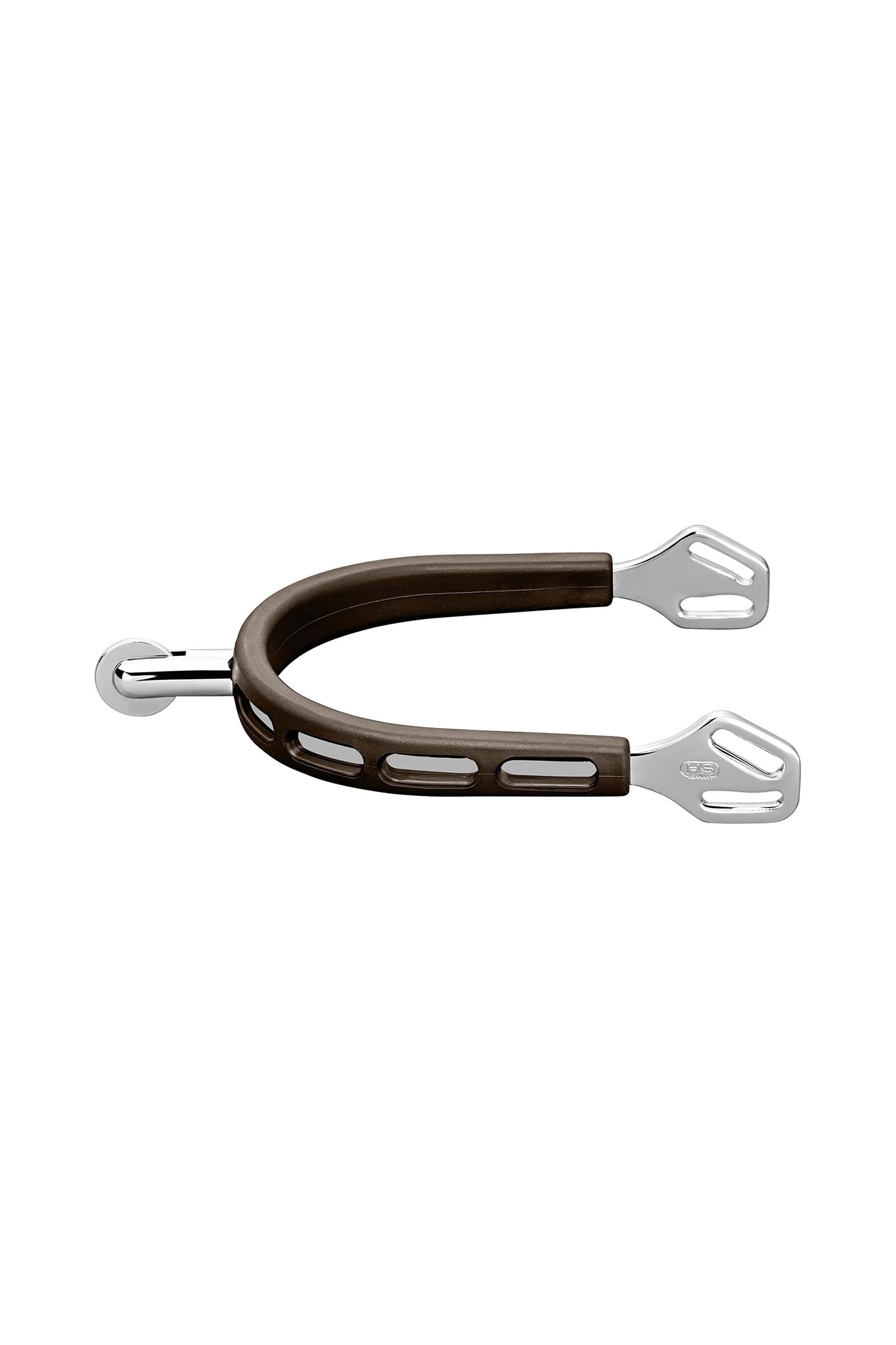 Sprenger Ultra Fit Grip ostruhy hnědé, nerezová ocel, s kolečkem #6 Riding Whips, Crops & Spurs