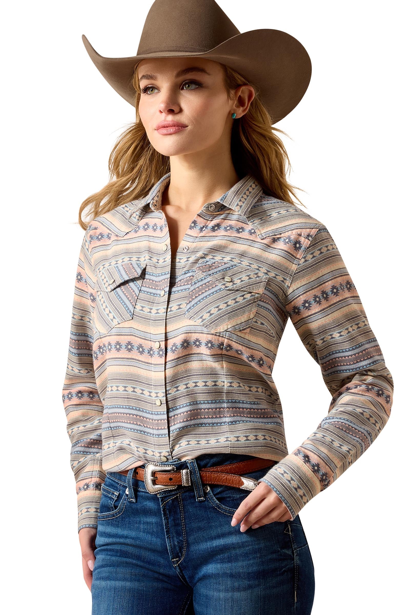 Ariat Women's Arizona Western Snap Shirt Women’s Riding Clothing
