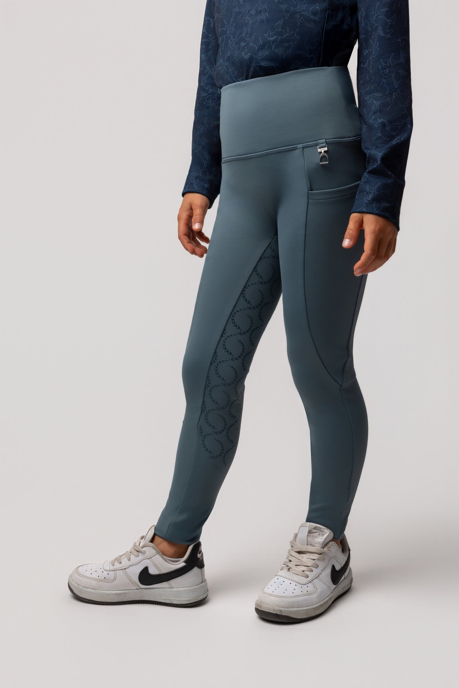 Horze Gillian Kids´ Thermo Fullgrip Tights Kids Apparel