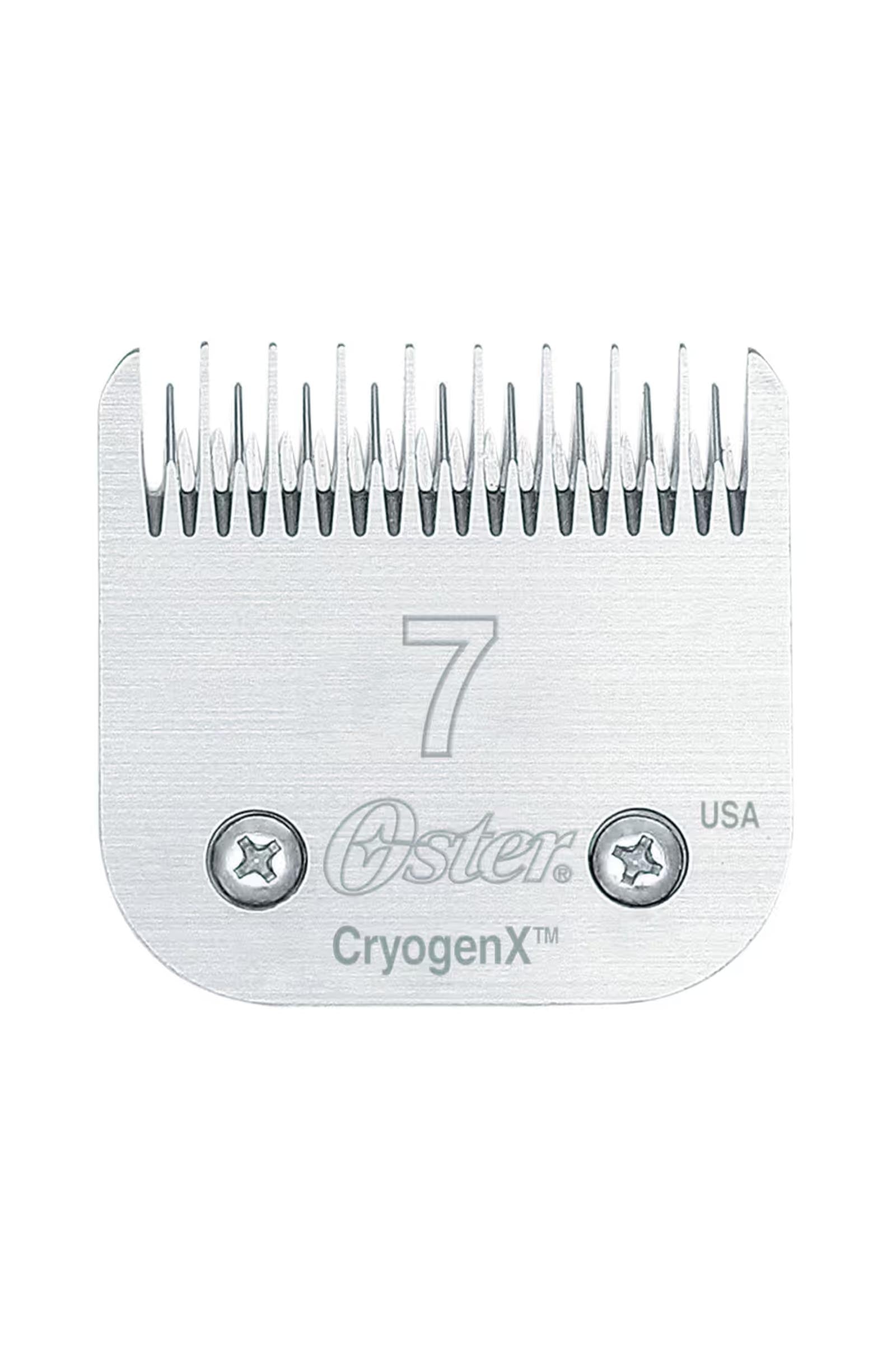 Oster Blade Set Cryogen-X (Clipping Blades Cutter Head No. 7, L 3,2 mm) Horse Clipping & Trimming Tools