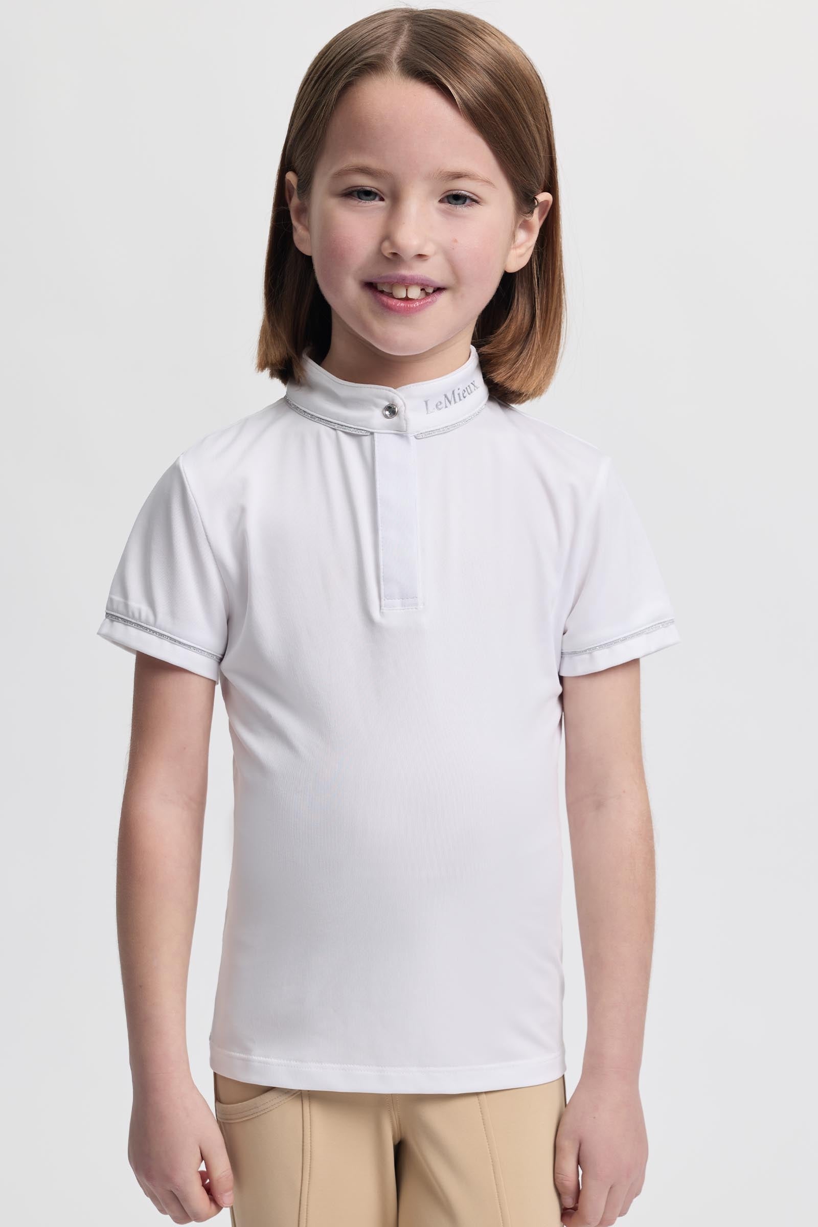 LeMieux Mini Bella dětská závodní košile Kids Apparel