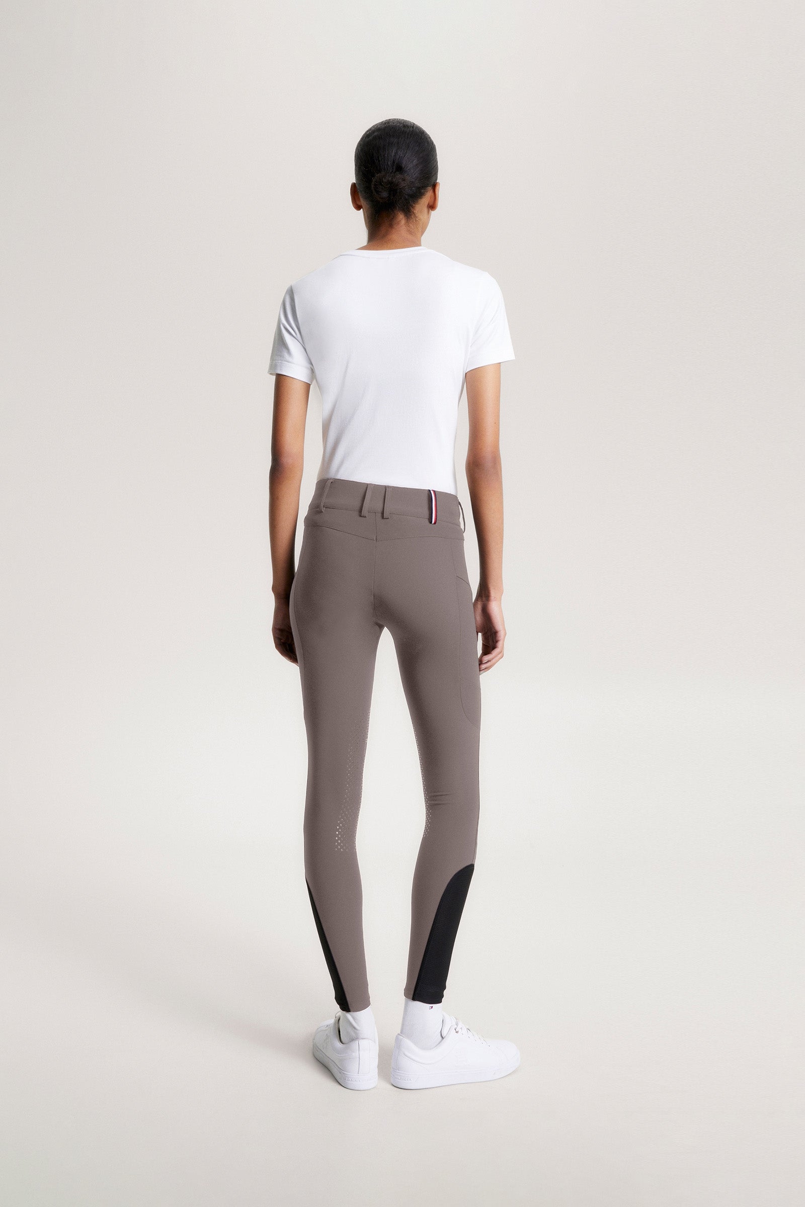 Tommy Hilfiger Equestrian Pro Celoroční Jezdecké Kalhoty s Plným Gripem Womens Breeches