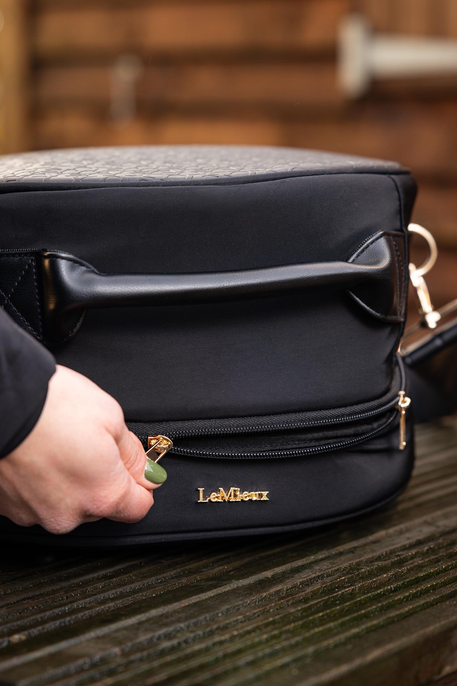 LeMieux Luxe Helmet Box Accessories