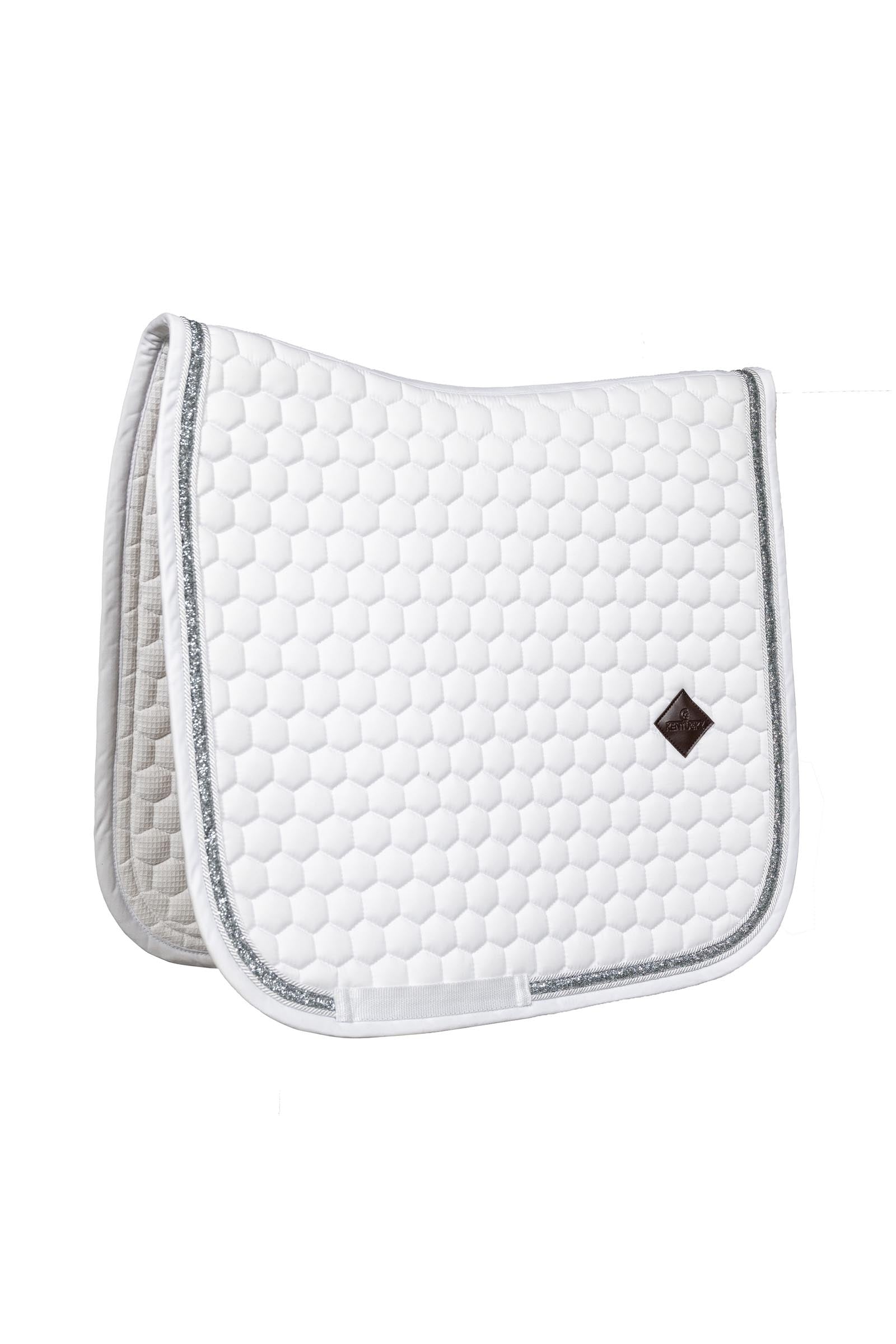Kentucky Horsewear drezurní podsedlová dečka s třpytivým páskem Saddle Pads