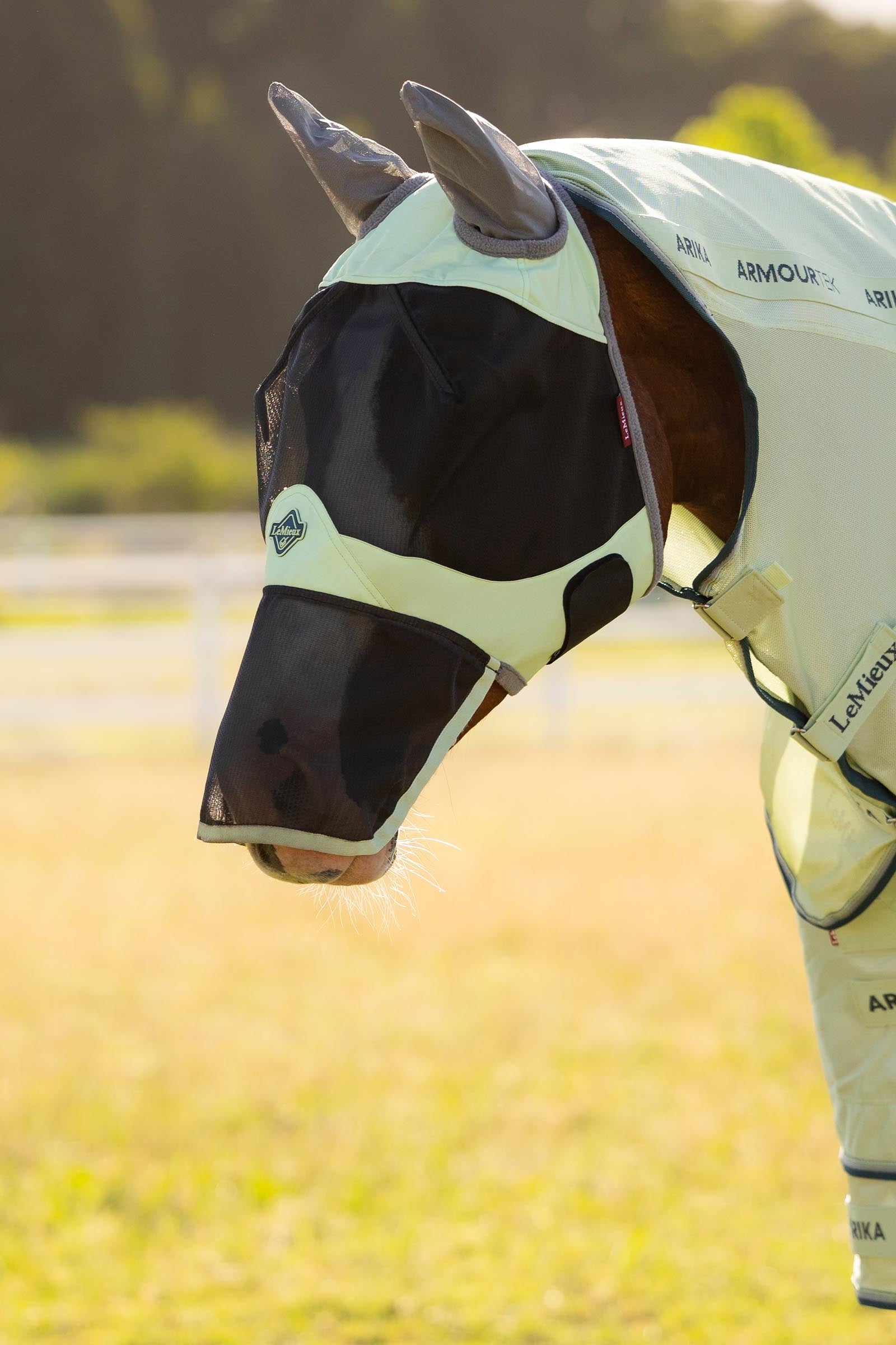 LeMieux Visor-Tek Full Fly Mask Antifly Protection for Horses