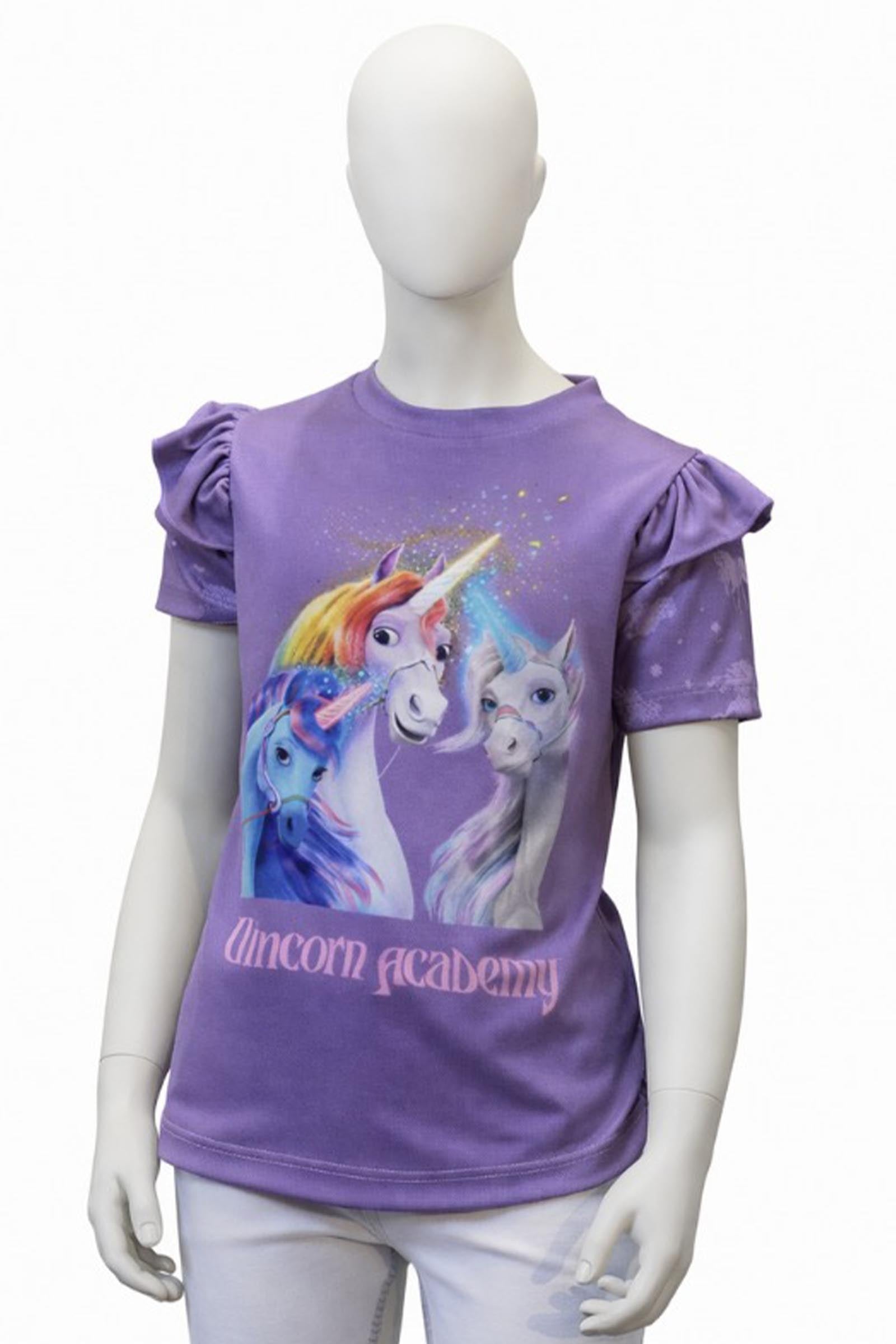 Kavalkade Unicorn Academy Wings dětské tričko Kids Apparel