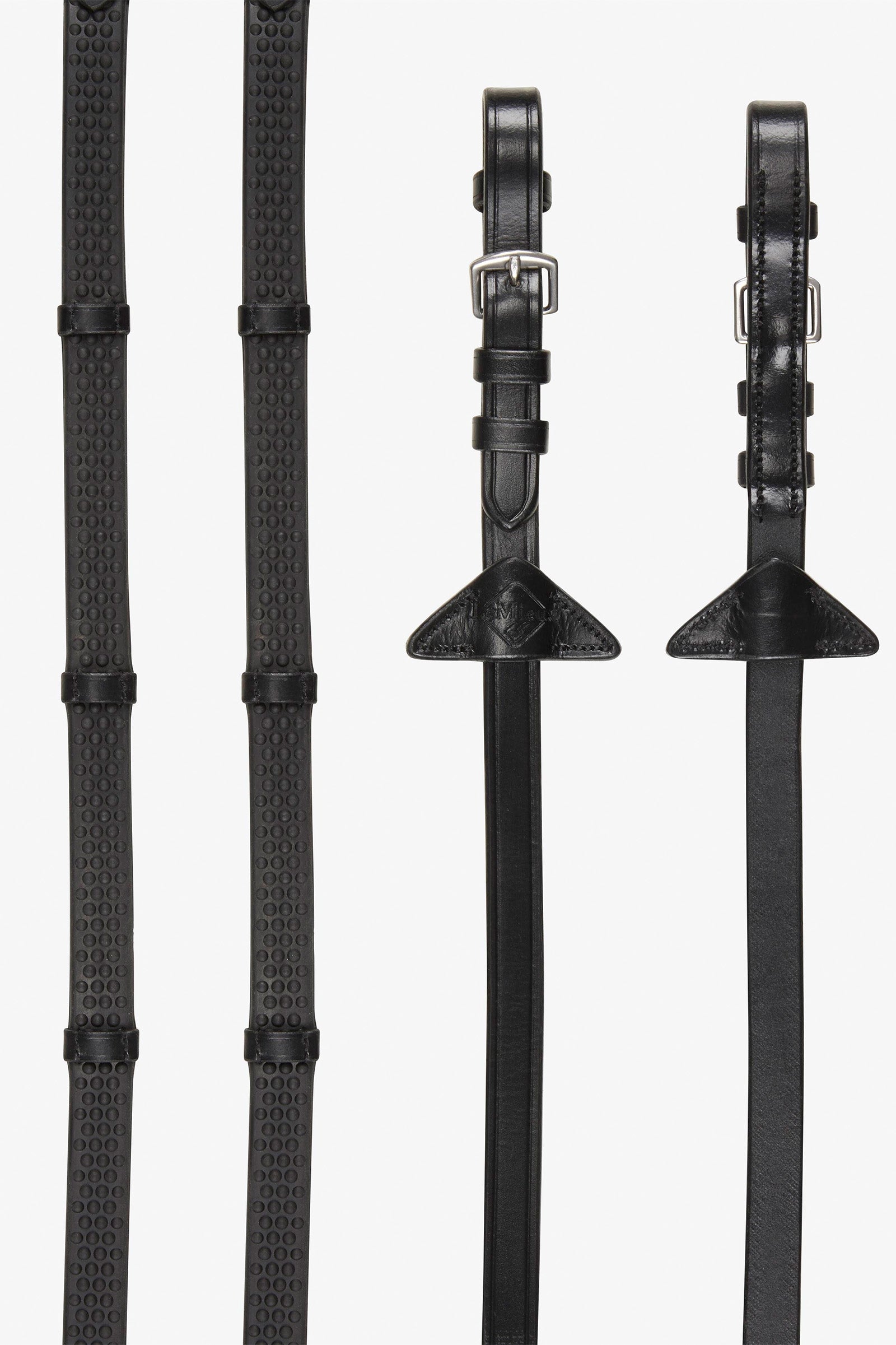 LeMieux Měkké gumové otěže se zarážkami Bridles & Reins