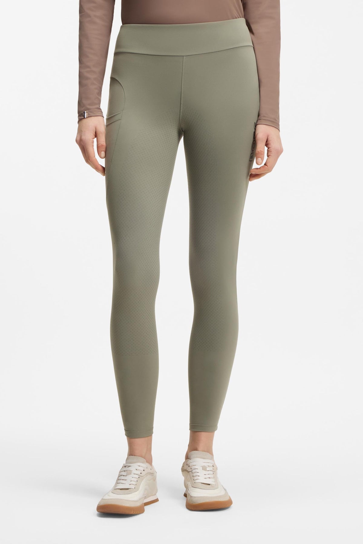 BOSS Equestrian Harriett Womens High Waist Full Grip Leggings Womens Breeches