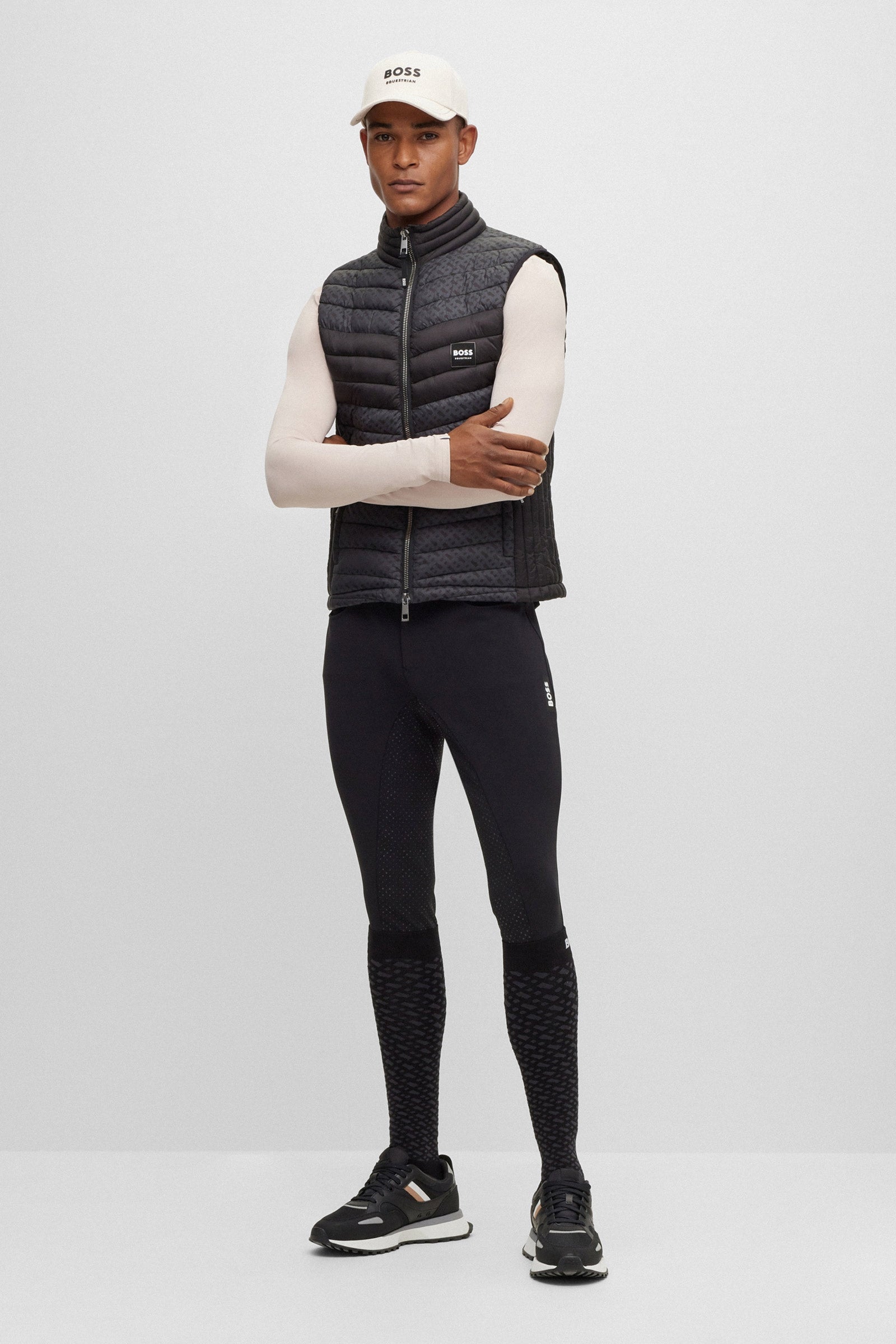 BOSS Equestrian Boss Jim Full Grip Breeches Mens Riding Clothing