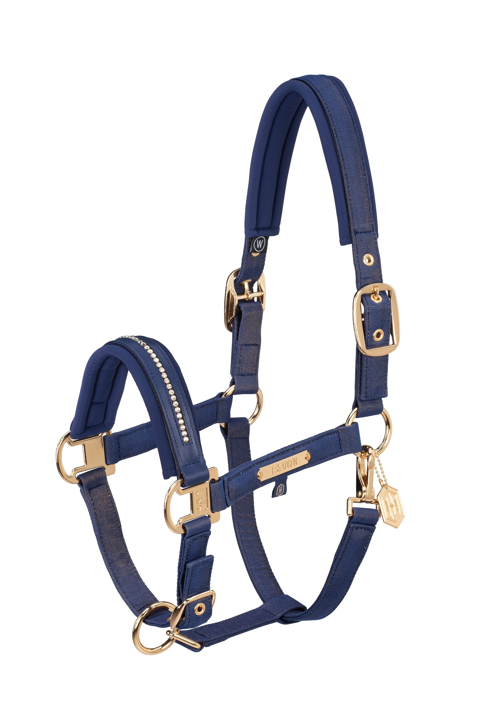 Eskadron Heritage AW24 Glam Crystal Obojek na hlavu Double Pin Halters & Leads