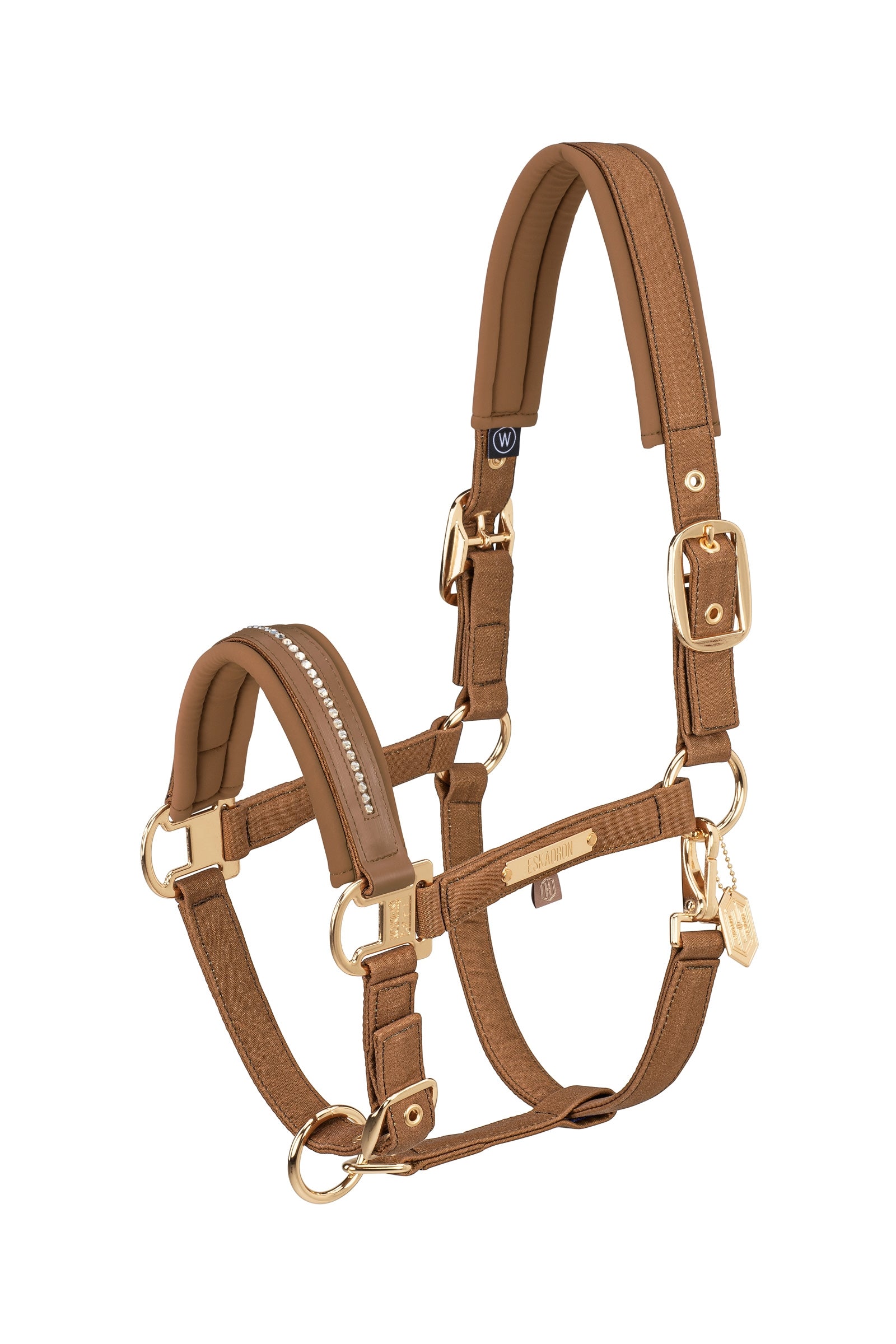 Eskadron Heritage AW24 Glam Crystal Obojek na hlavu Double Pin Halters & Leads