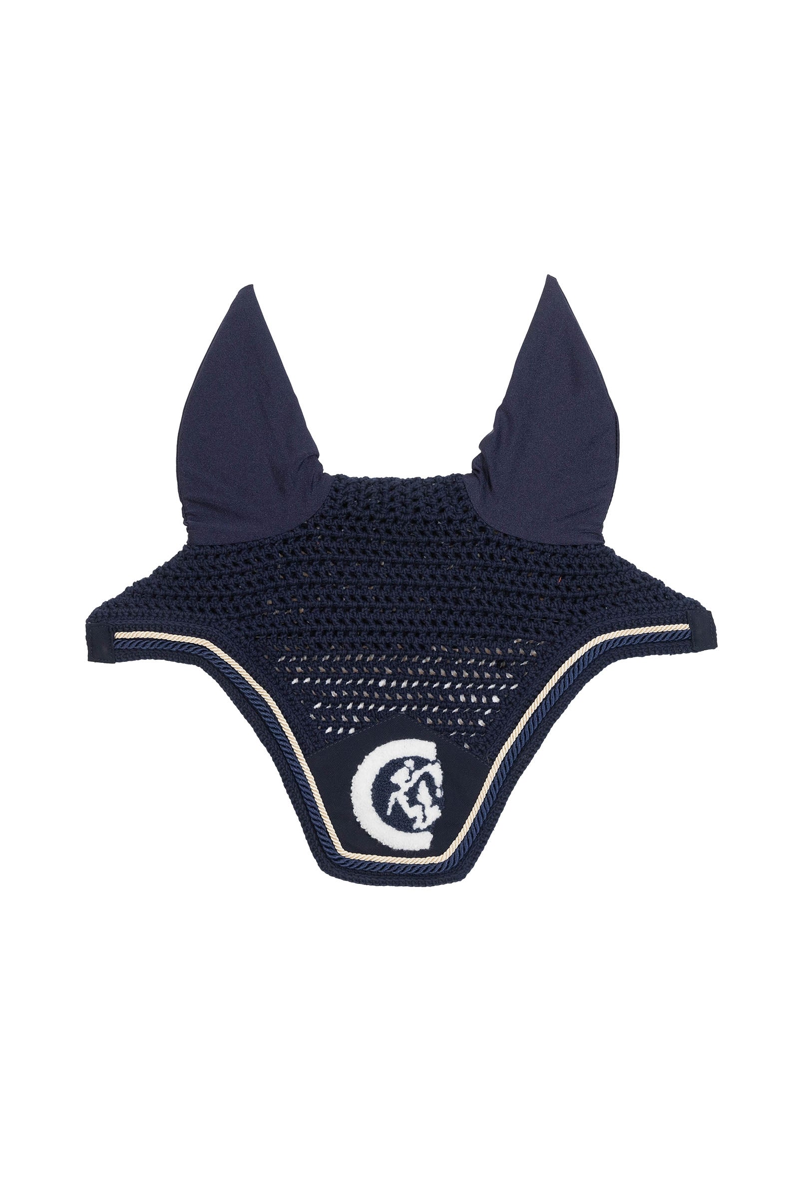 Kentucky Horsewear muchový závoj Wellington 3D Logo rope Saddle Pads