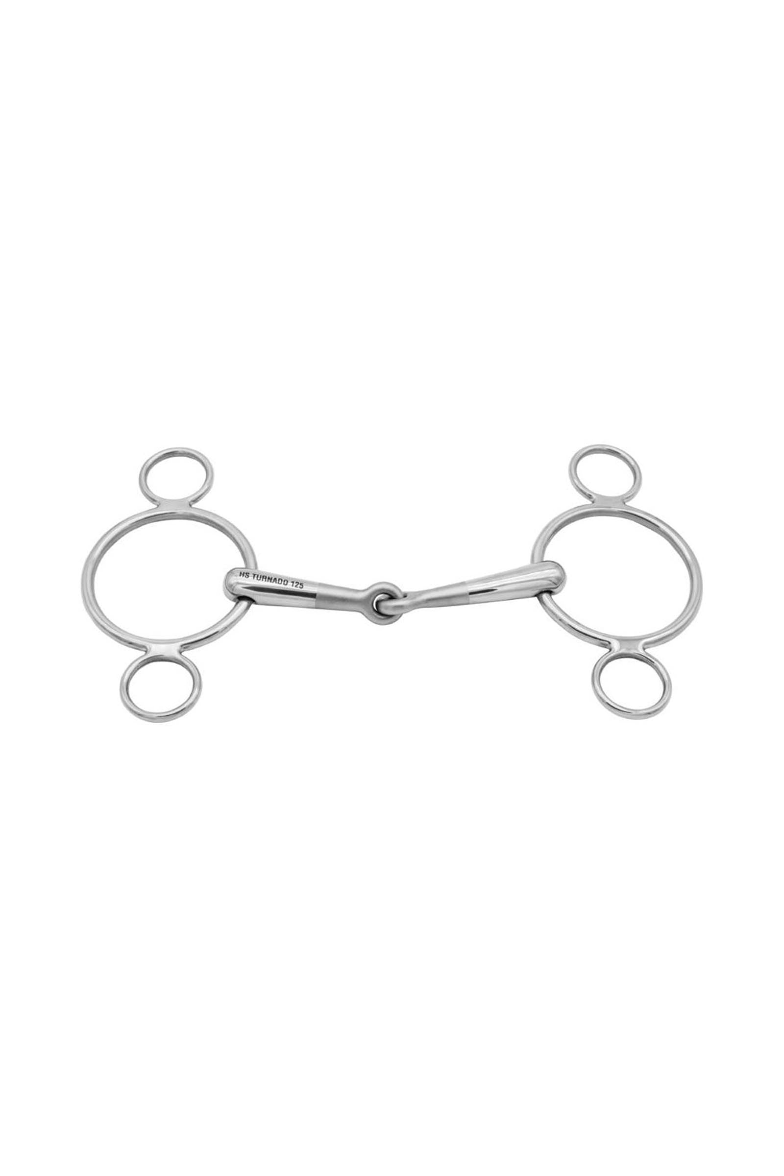 Sprenger Turnado 3-kroužkové udidlo, jednoduše lomené, 16 mm, nerezová ocel Horse Bits