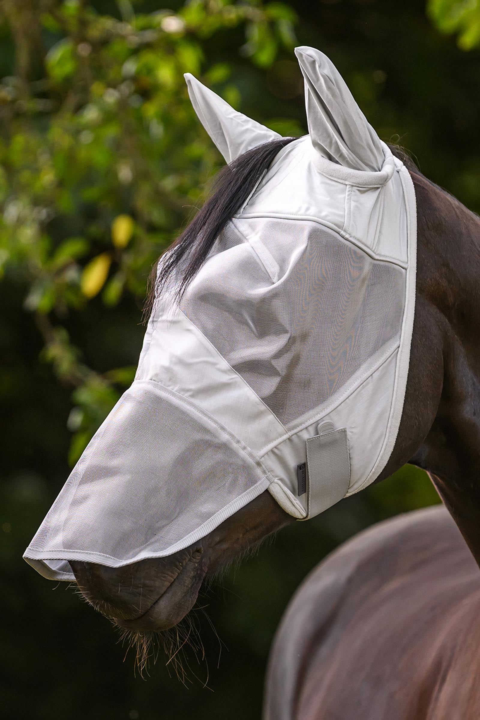Waldhausen čabraka na uši s rozšířením na uši a nos, UV ochrana Antifly Protection for Horses