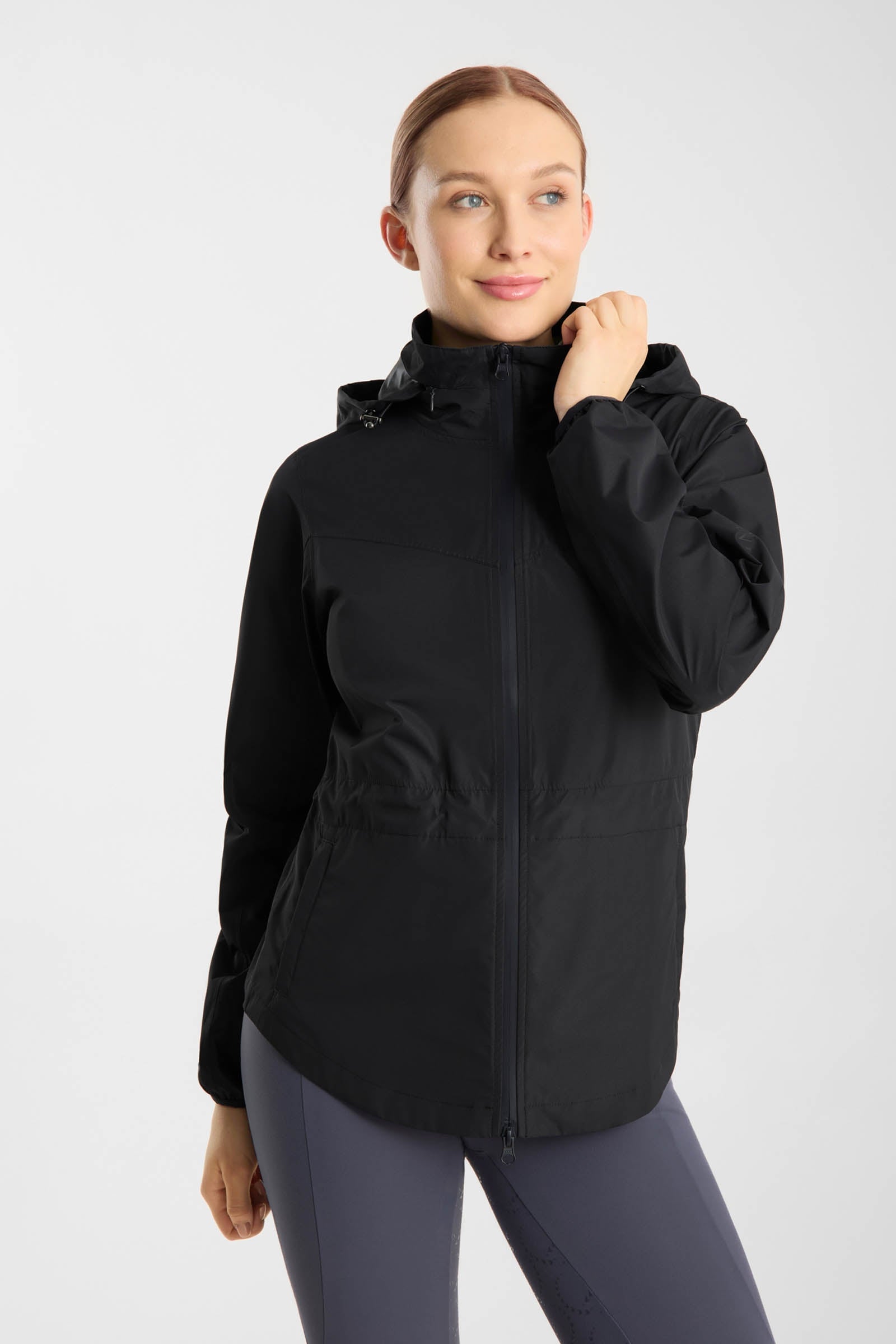 Horze Fiora dámská lehká nepromokavá jezdecká bunda Women’s Riding Clothing