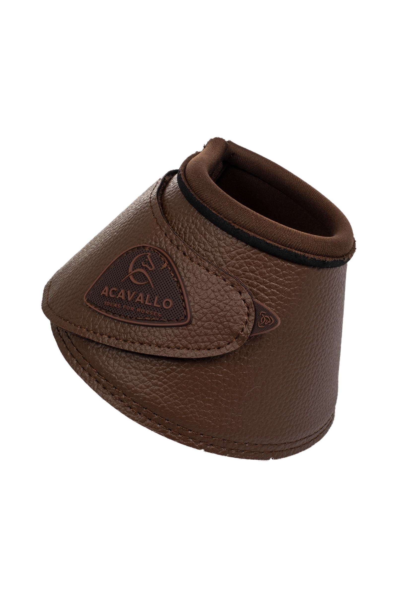 Acavallo Eco-Leather Bell Boots Leg Protection & Hoof Protection for Horses