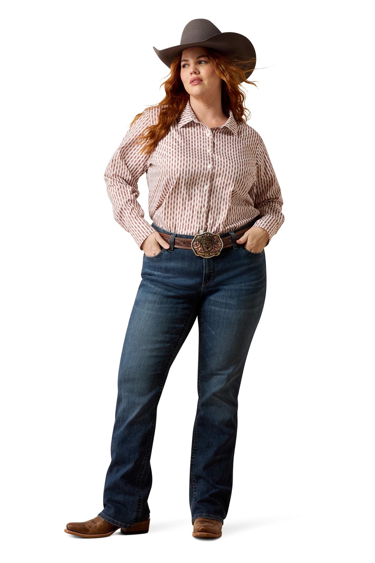 Ariat Women's Mid-Rise Luisa Bootcut Jeans Womens Breeches