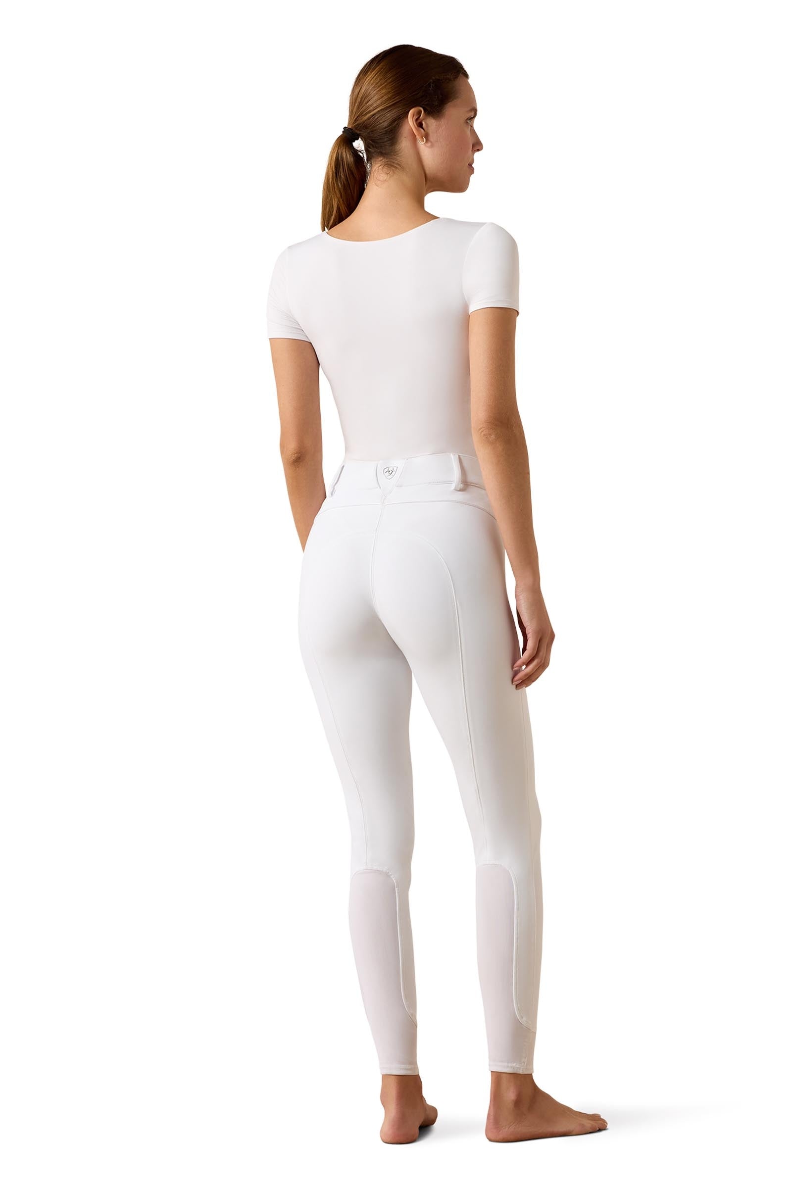 Ariat Womens Tri Factor Allure Knee Patch Breech Womens Breeches