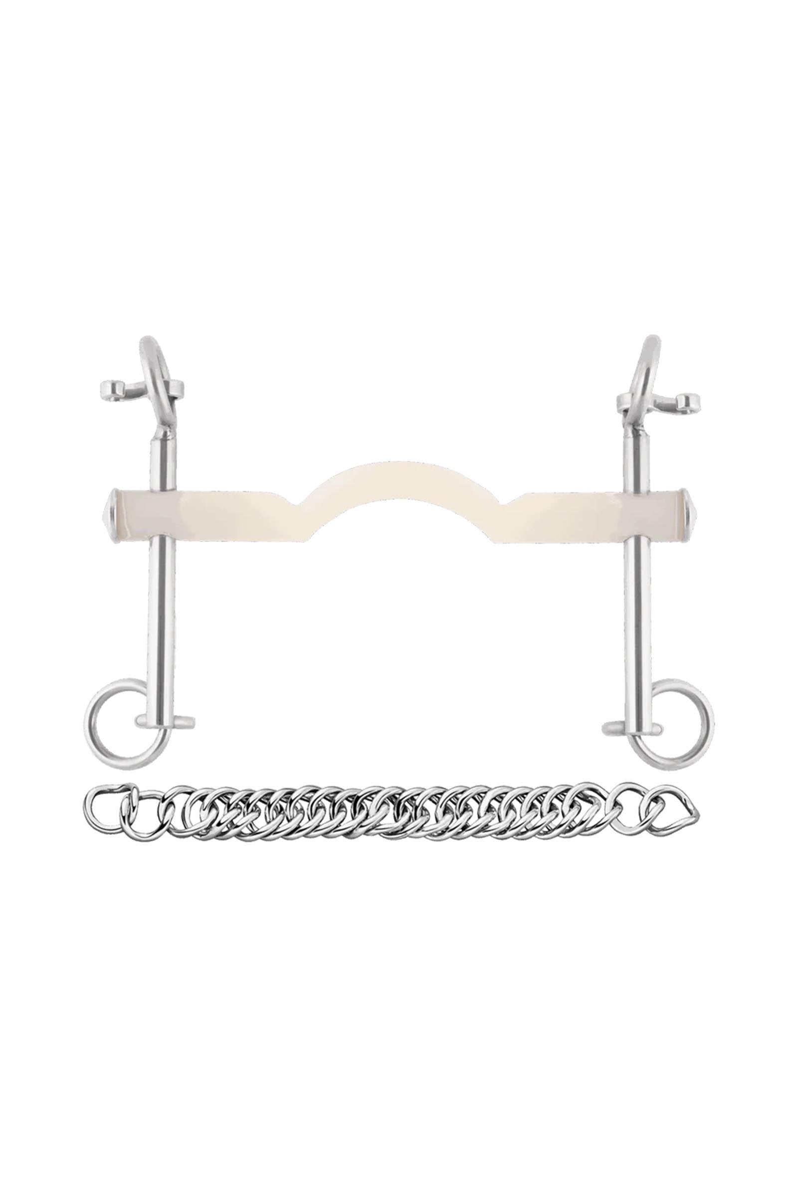 Sprenger Nathe kandara, 15 mm, s vyklenutím, krátké páky, termoplast Horse Bits