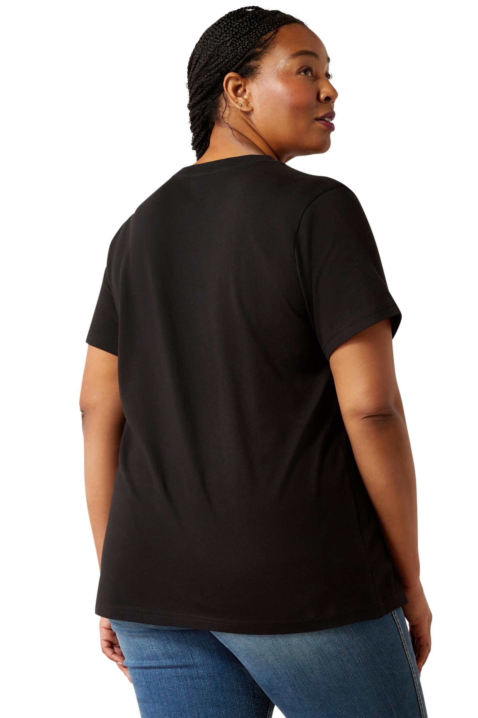 Ariat Women's Rebar Cotton Strong Standard V-Neck T-Shirt Women’s Riding Clothing