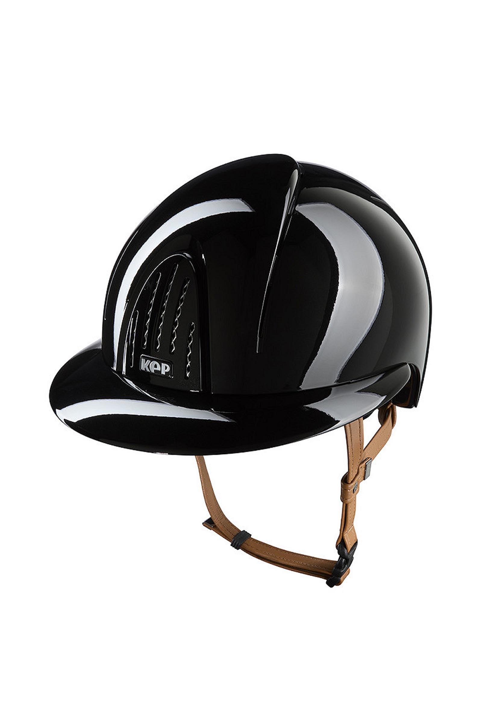 KEP Helmets KEP NOVA ABS Metal Polish/Beige Polo Riding Helmet Safety Equipment