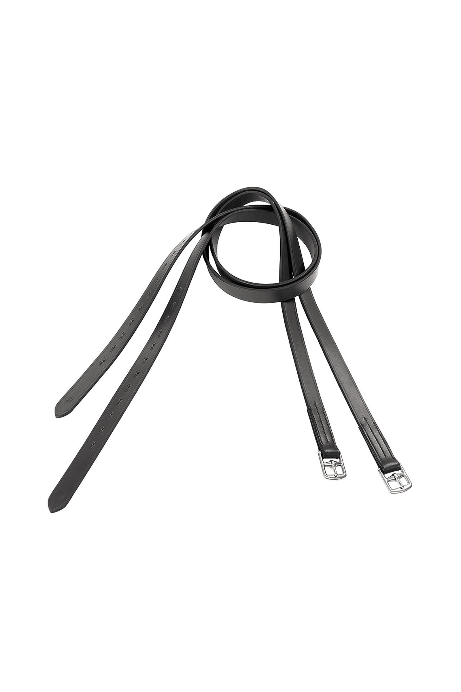 USG Basic kožené třmenové řemeny s oválnými otvory Saddles, Girths & Stirrups