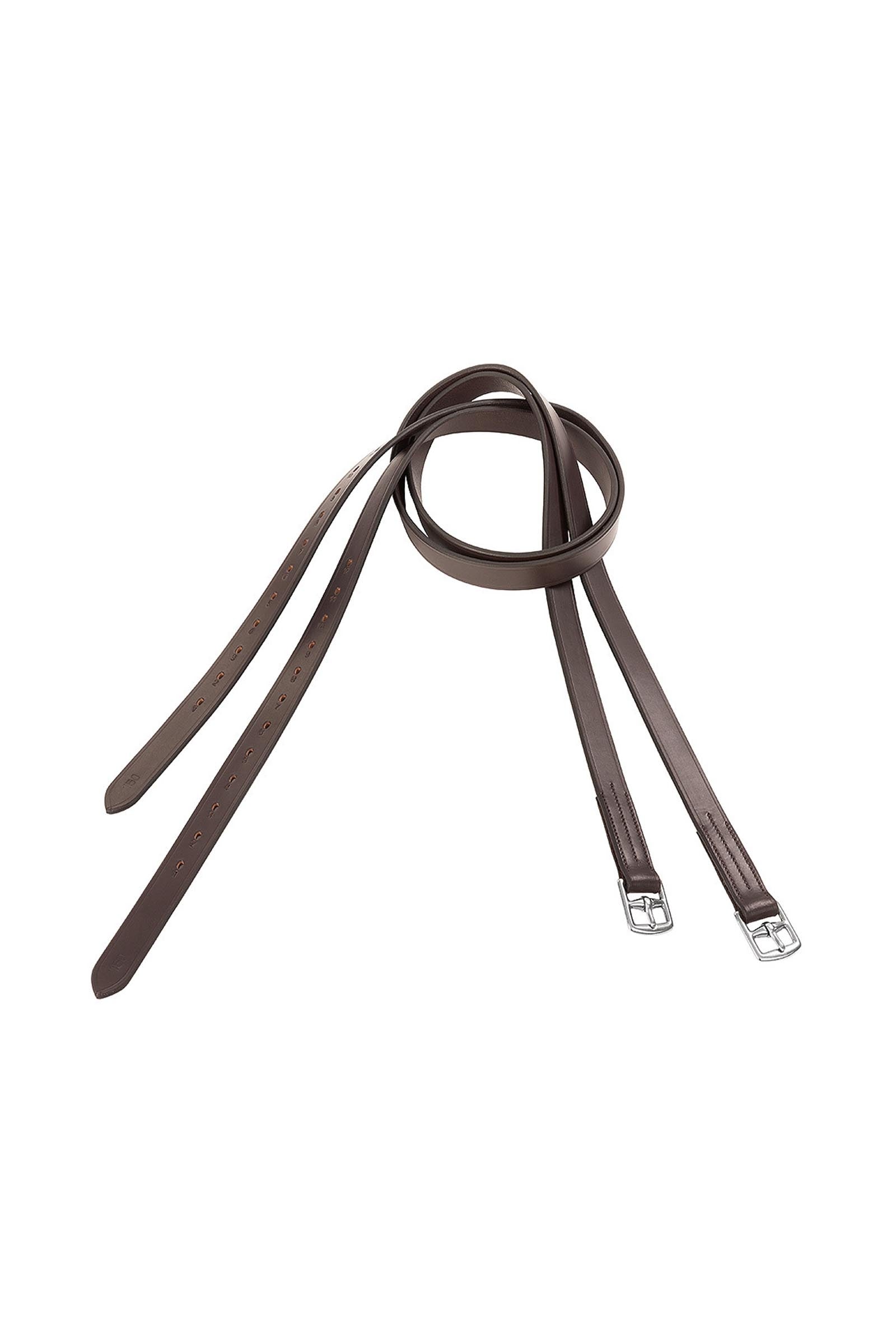 USG Basic kožené třmenové řemeny s oválnými otvory Saddles, Girths & Stirrups