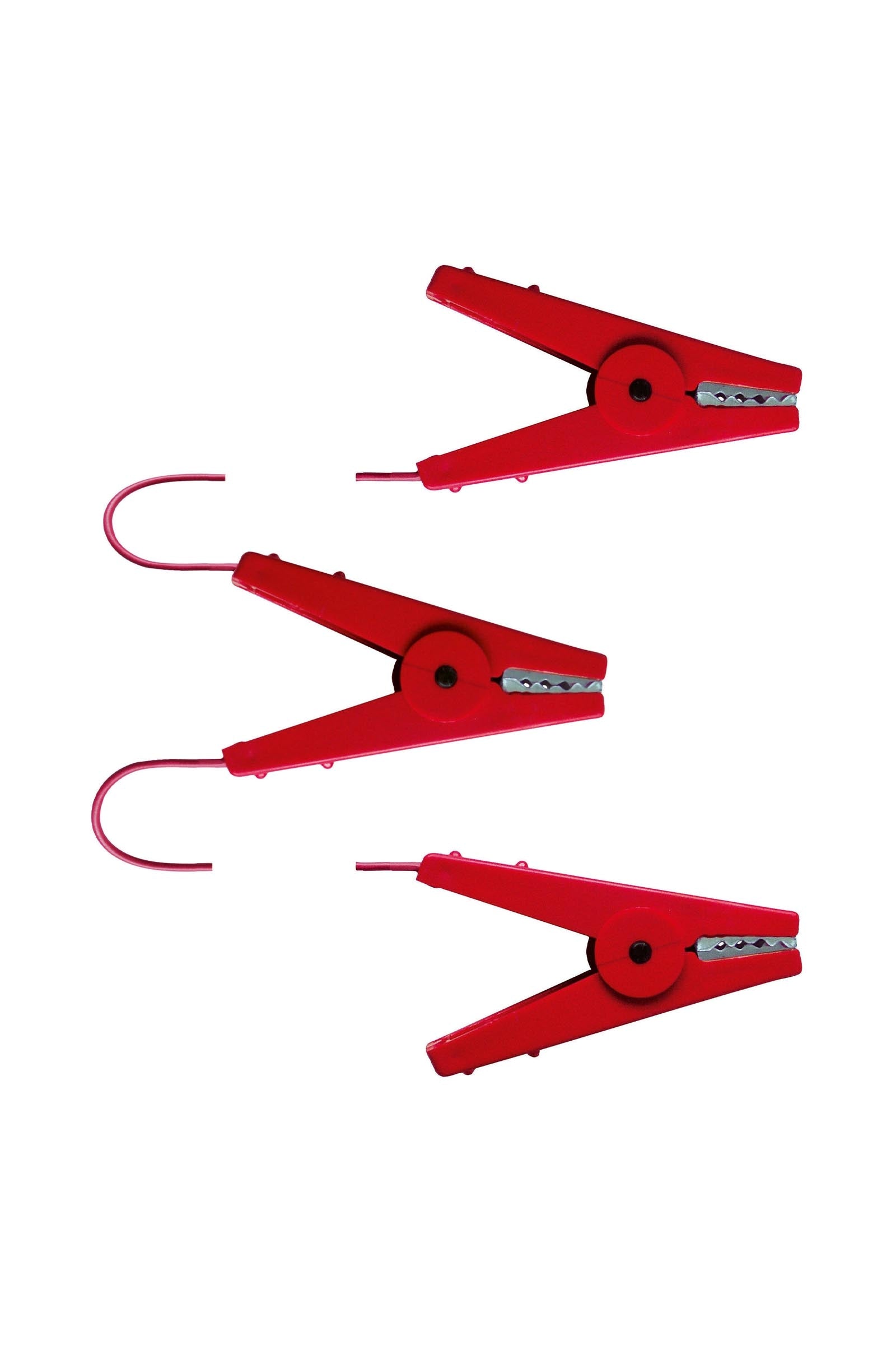 Corral CORRAL spojovací kabel ohradníku se 3 krokosvorkami červený (2 × 60 cm) Fencing Supplies
