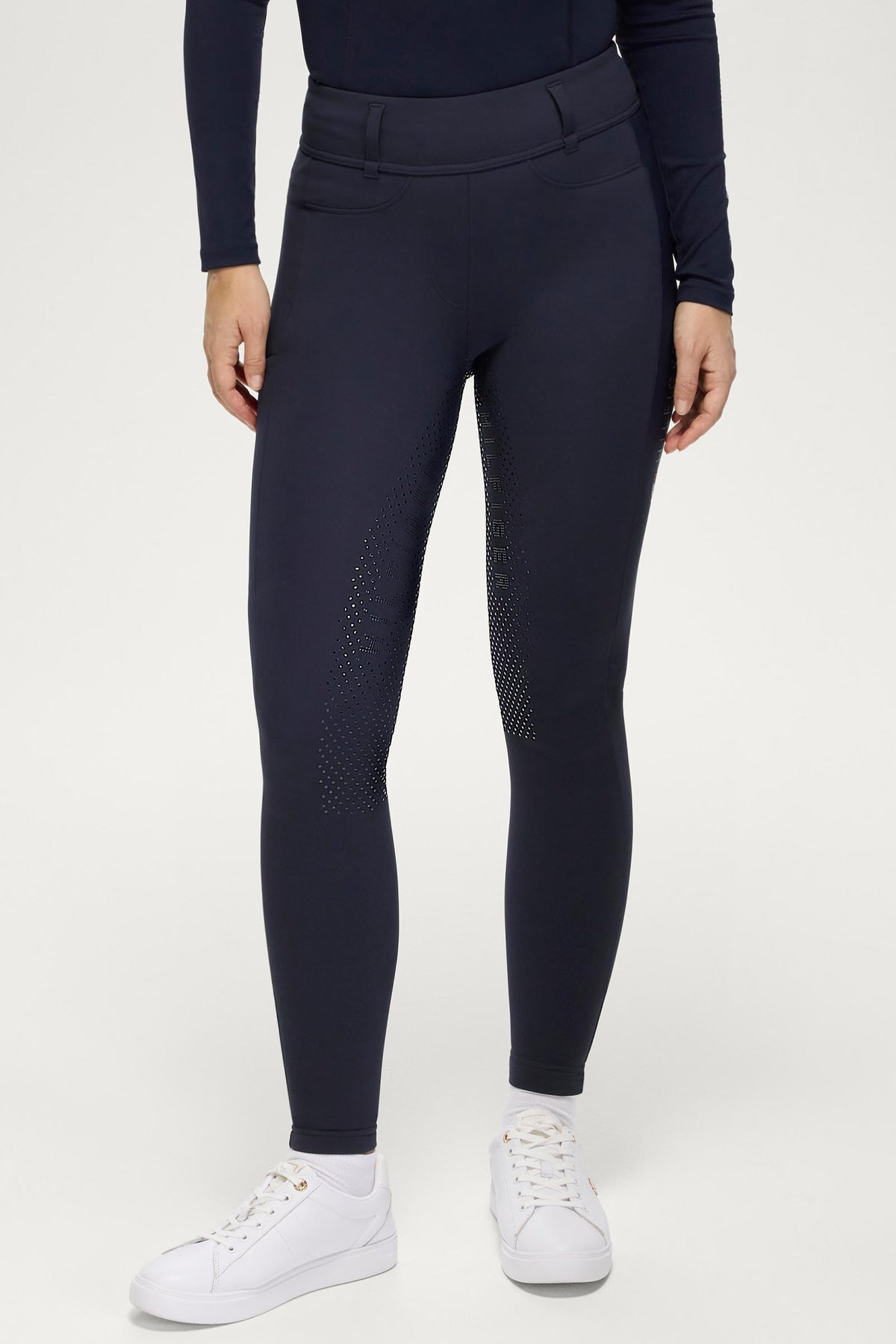 Tommy Hilfiger Equestrian Highland Winter Rhinestone Hybrid Breeches Womens Breeches