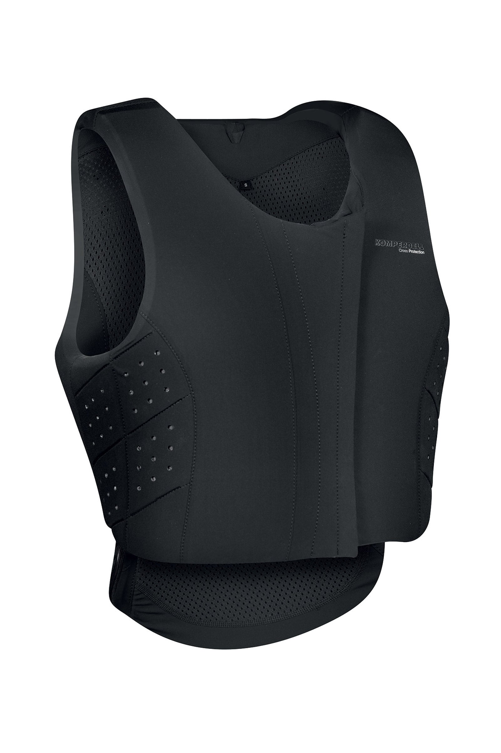 Komperdell jezdecký chránič těla se zipem vpředu, standardní střih Safety Equipment