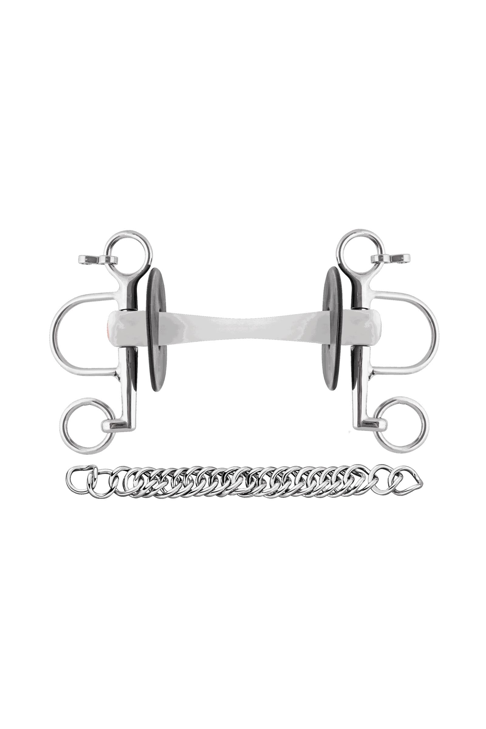 Sprenger Nathe pelham, flexibilní tyč, 20 mm, krátké páky, termoplast Horse Bits