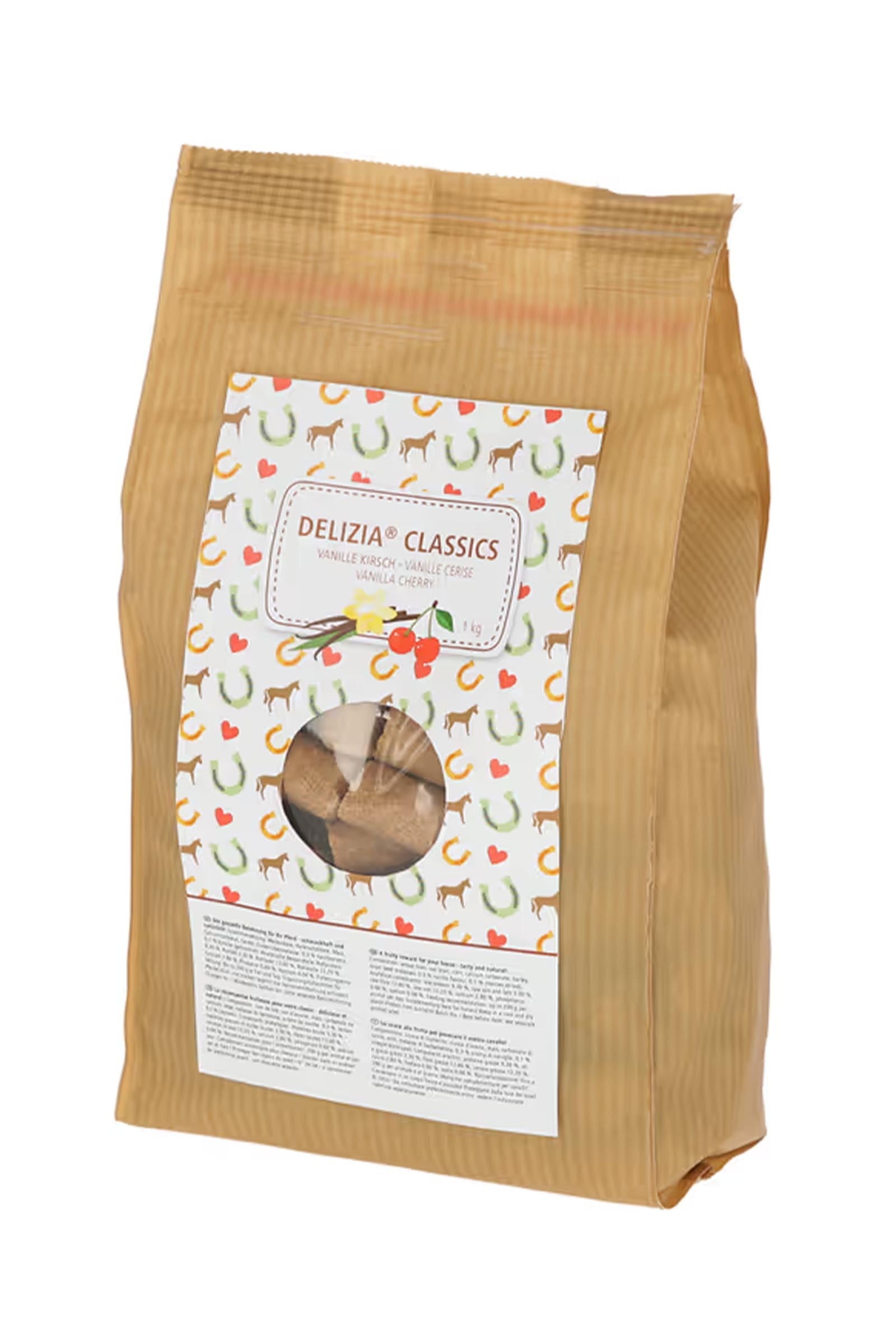 Delizia Sweeties Vanilla Cherry, 1 Kg Horse Feed & Nutrition