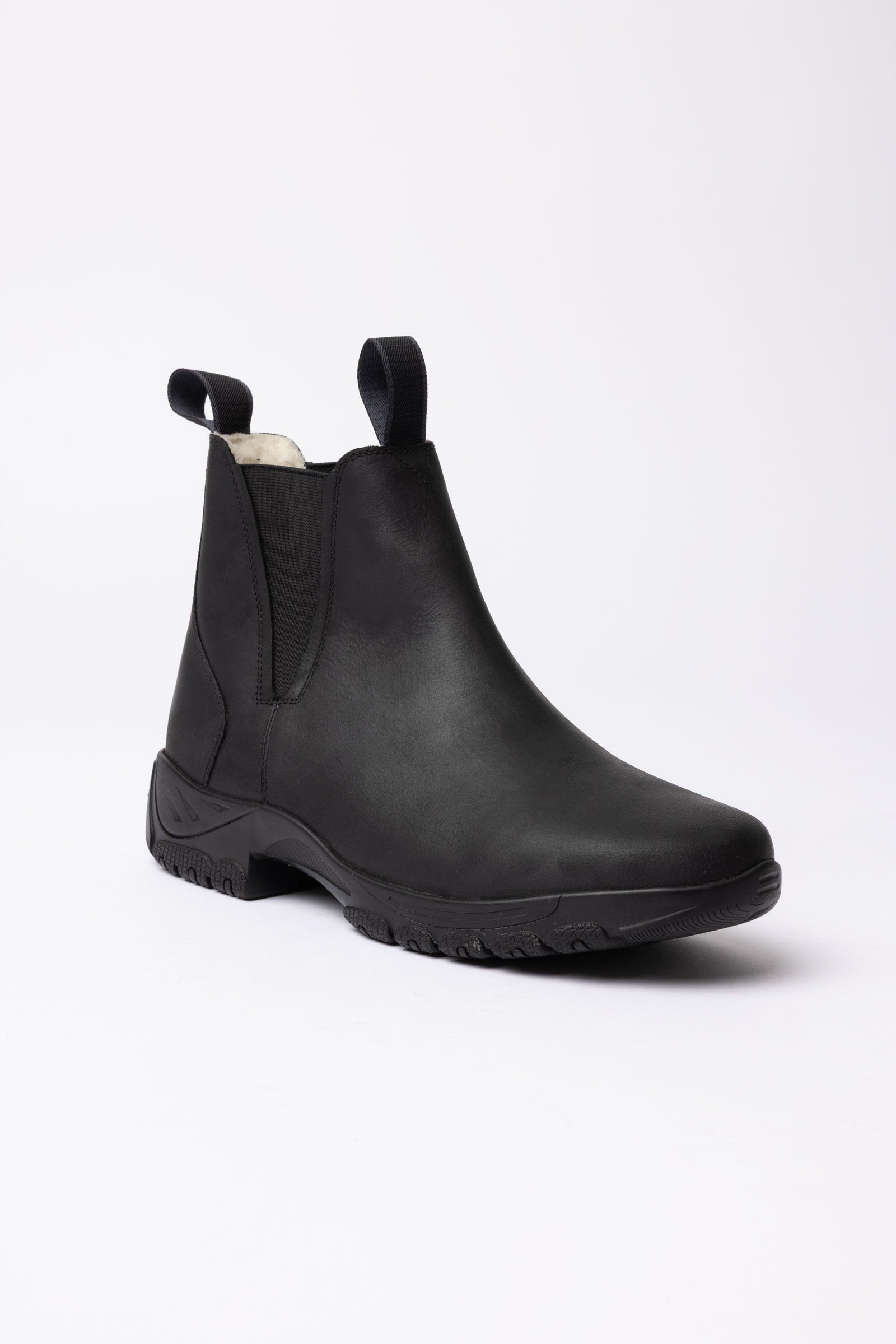Horze Cornwall kožené jodhpur boty s vlněnou podšívkou Riding Boots & Riding Shoes
