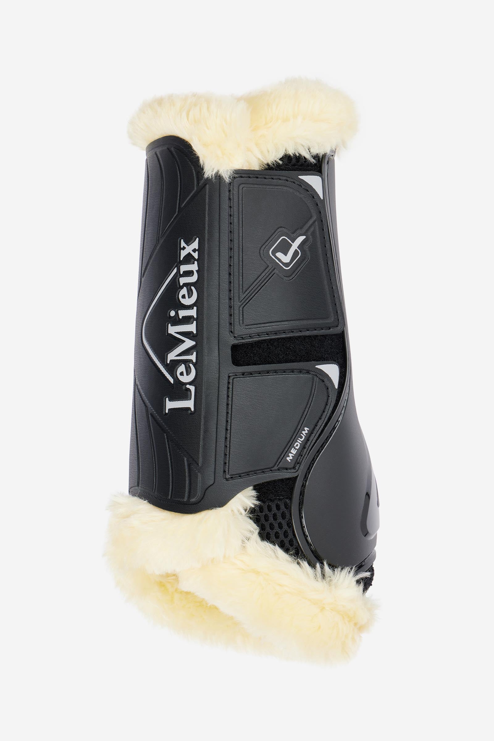 LeMieux Motionflex drezurní kamaše s fleecovým lemem Leg & Hoof Protection