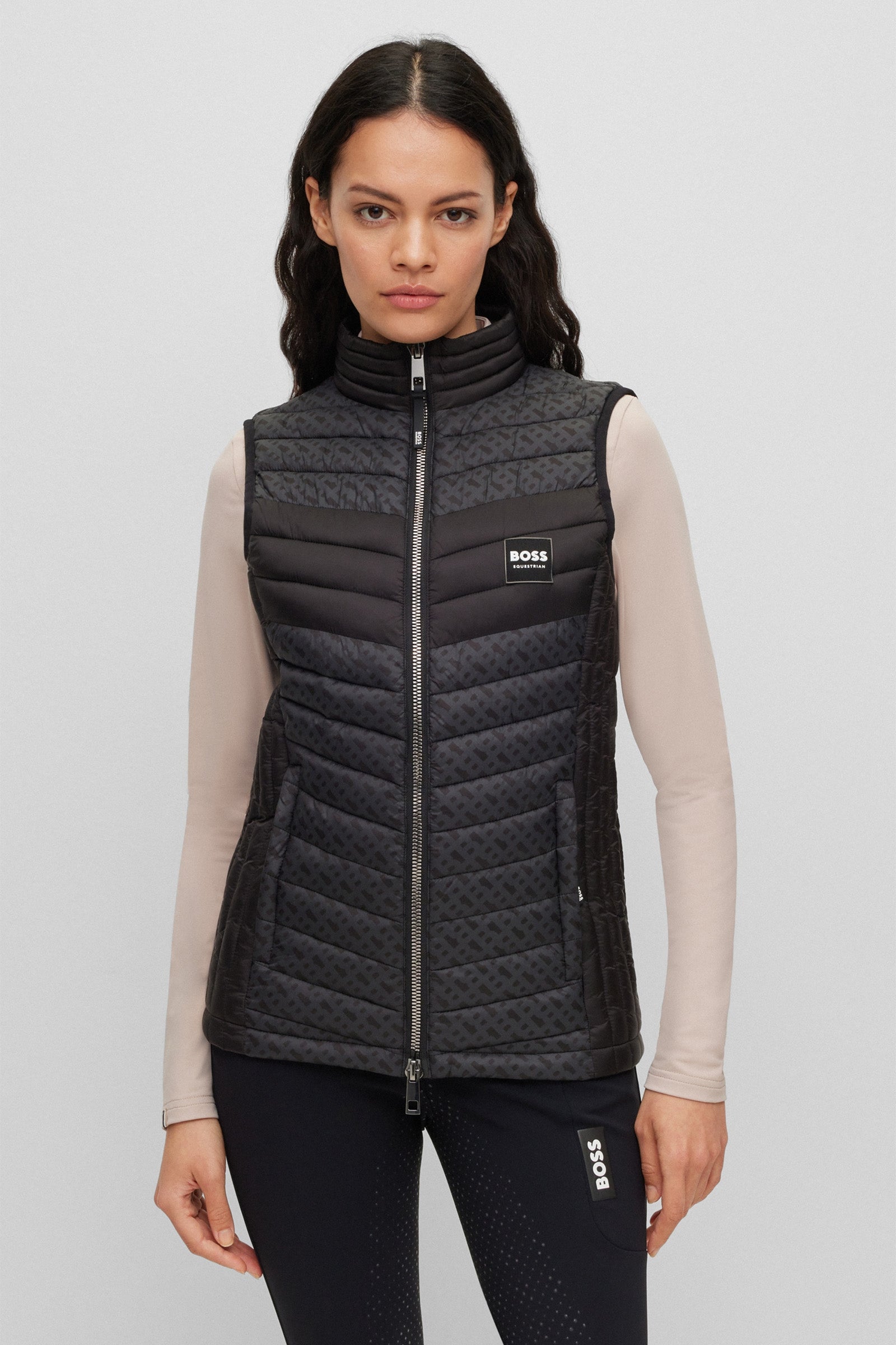 BOSS Equestrian Dámská vesta Boss Bea Monogram Women’s Riding Clothing